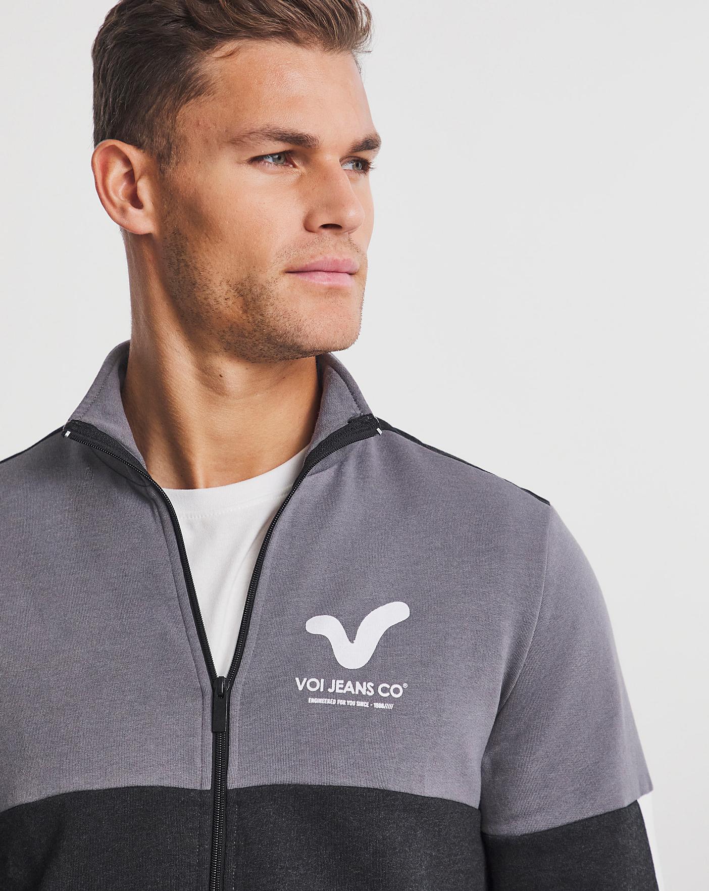 Voi Black/Volcanic Full Zip Jacket