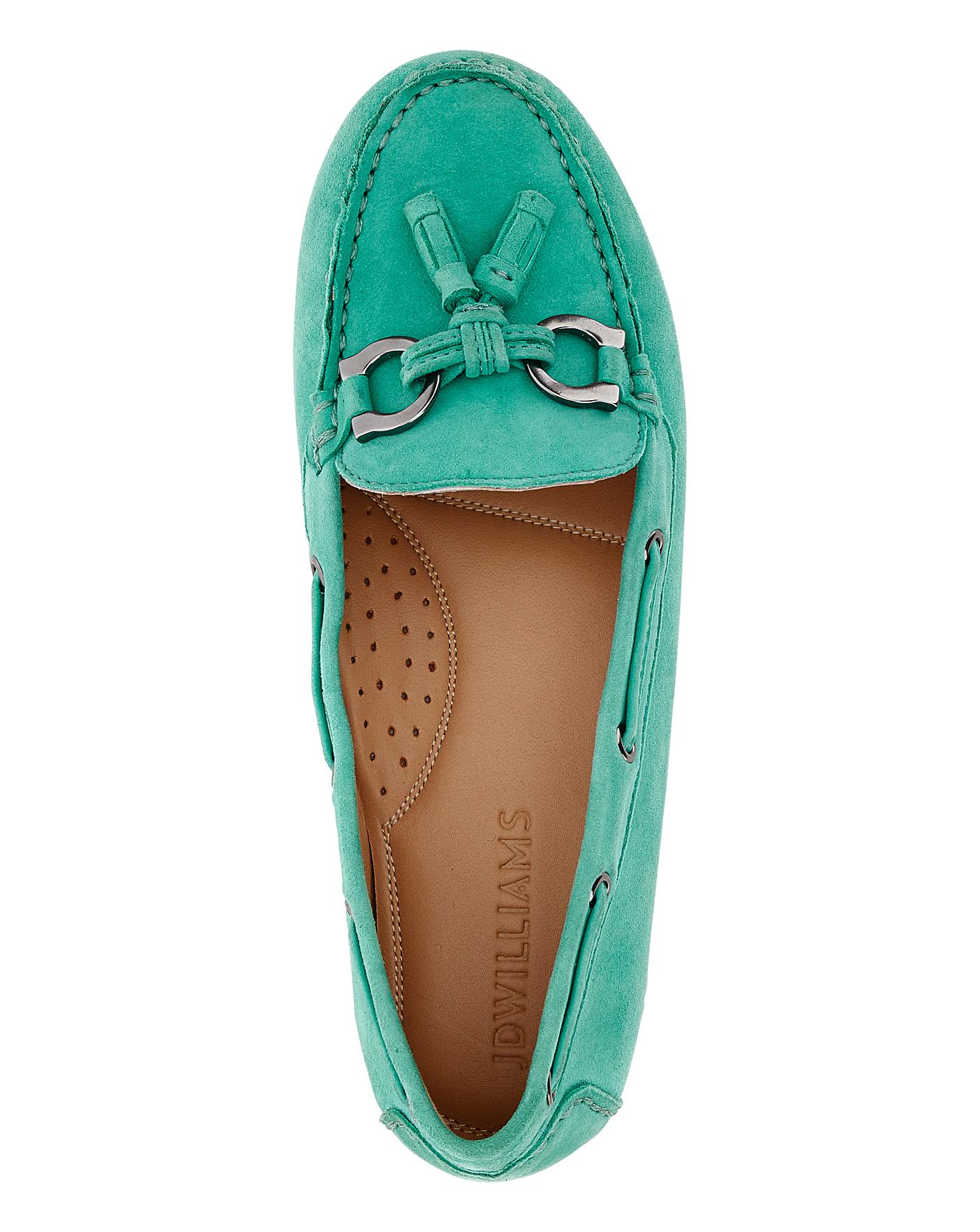 Premium Suede Loafers E Fit J D Williams