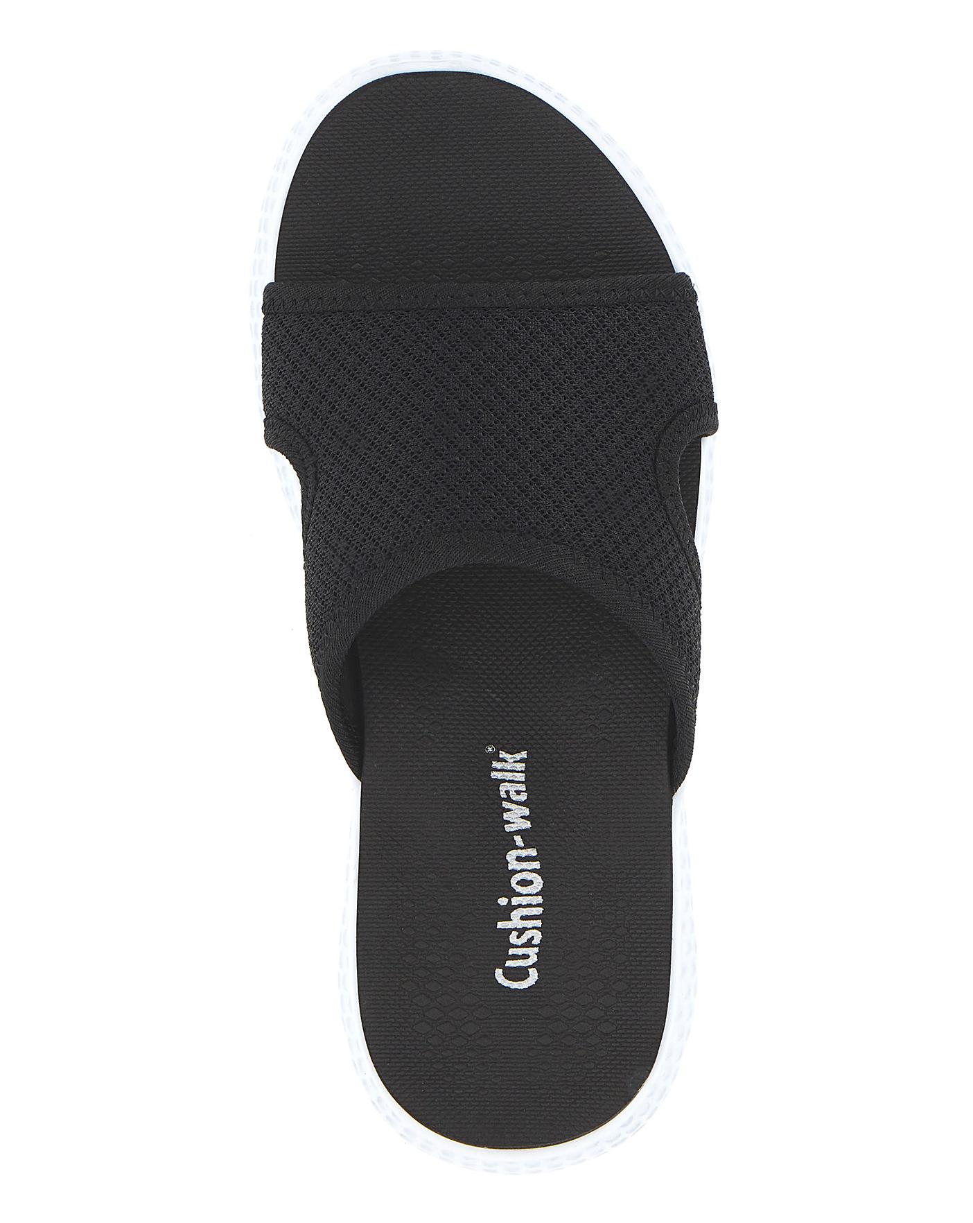 cushion walk slider sandals