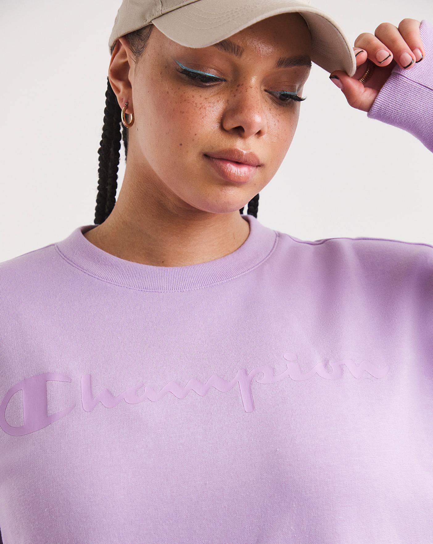 Champion sweater outlet light pink dress