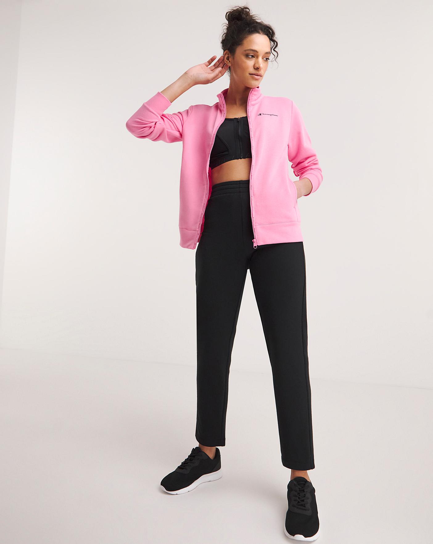 Champion pink best sale sweat suit