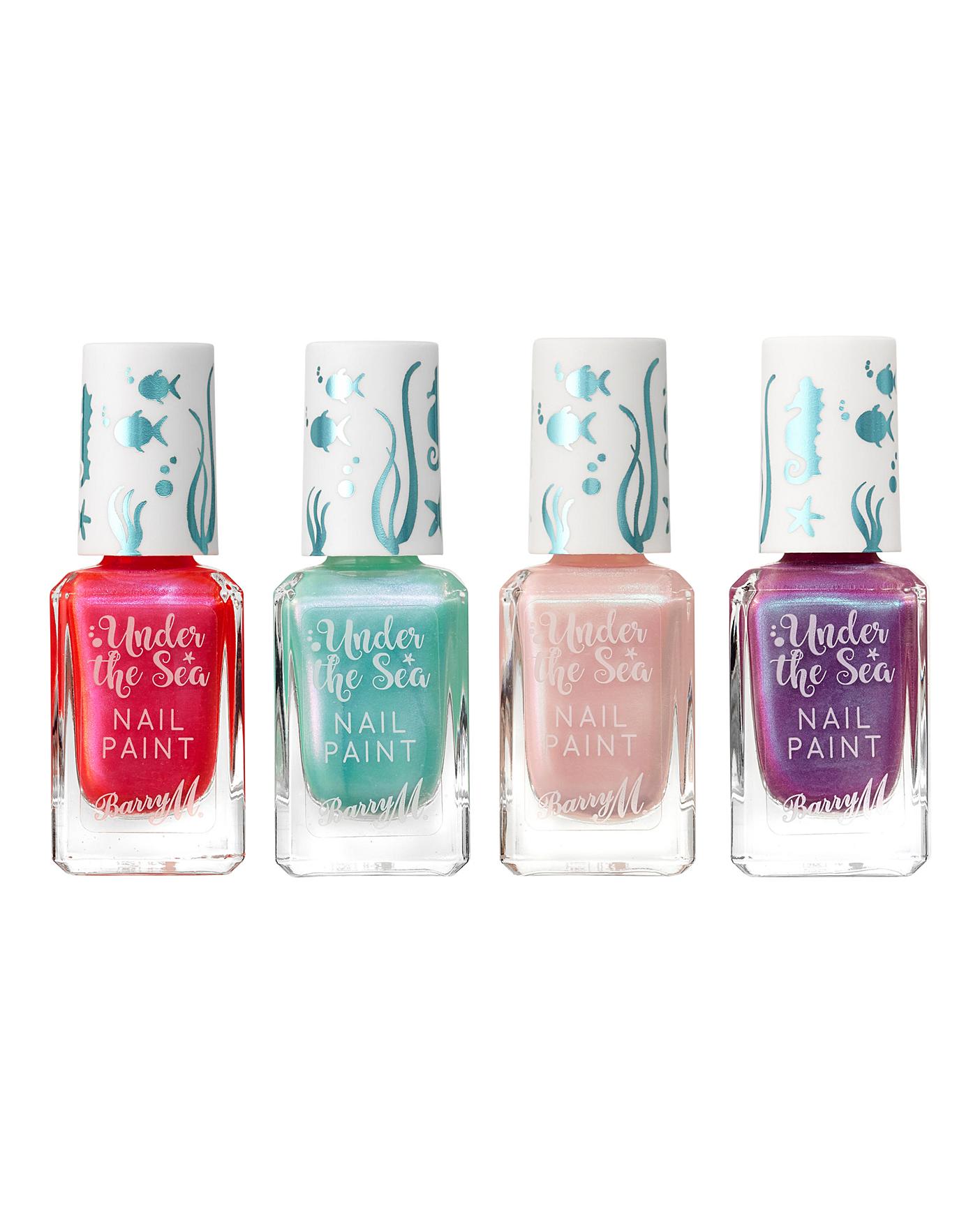 Barry M Under The Sea Nail Polish Bundle Oxendales