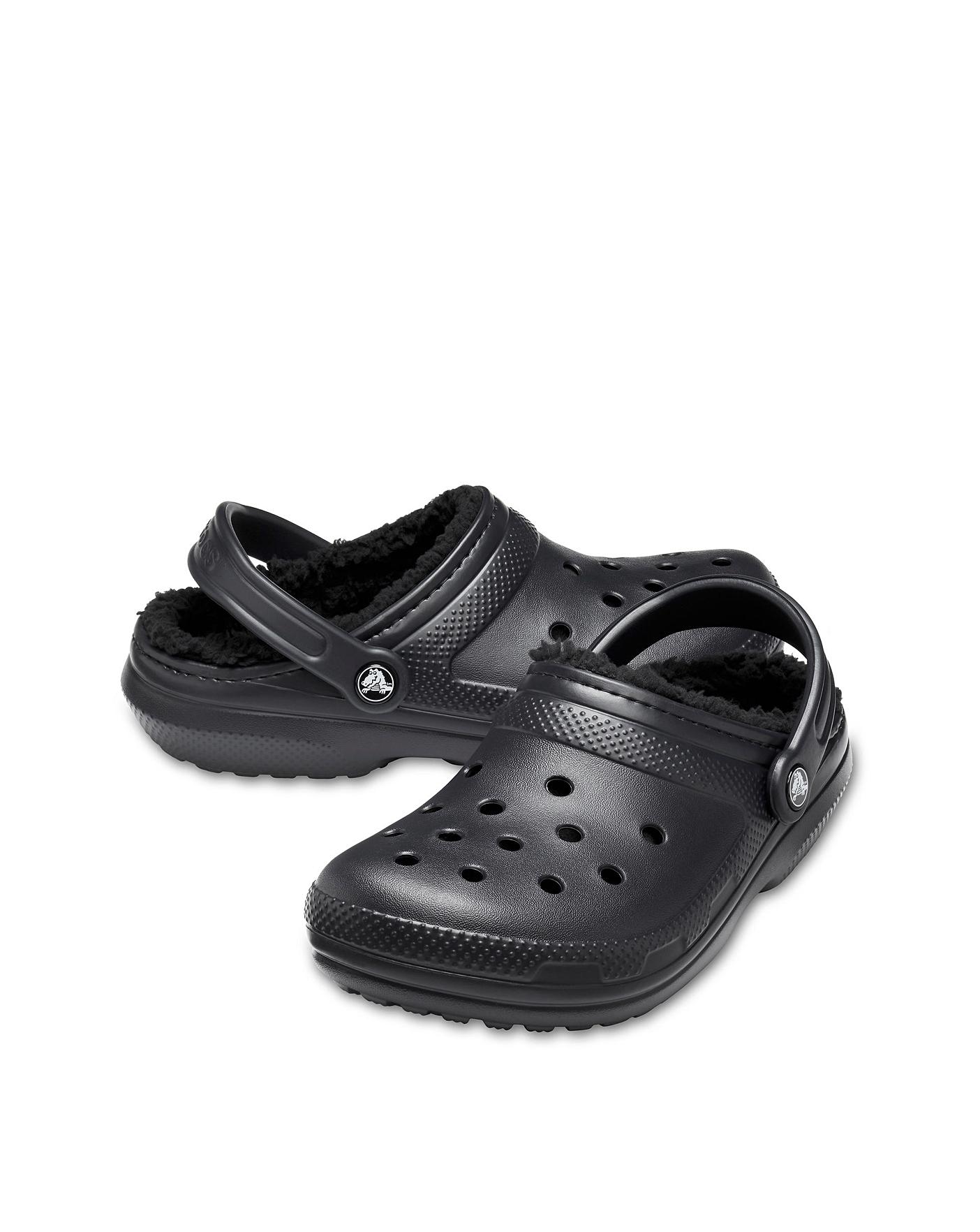 Crocs with best sale fur cheap