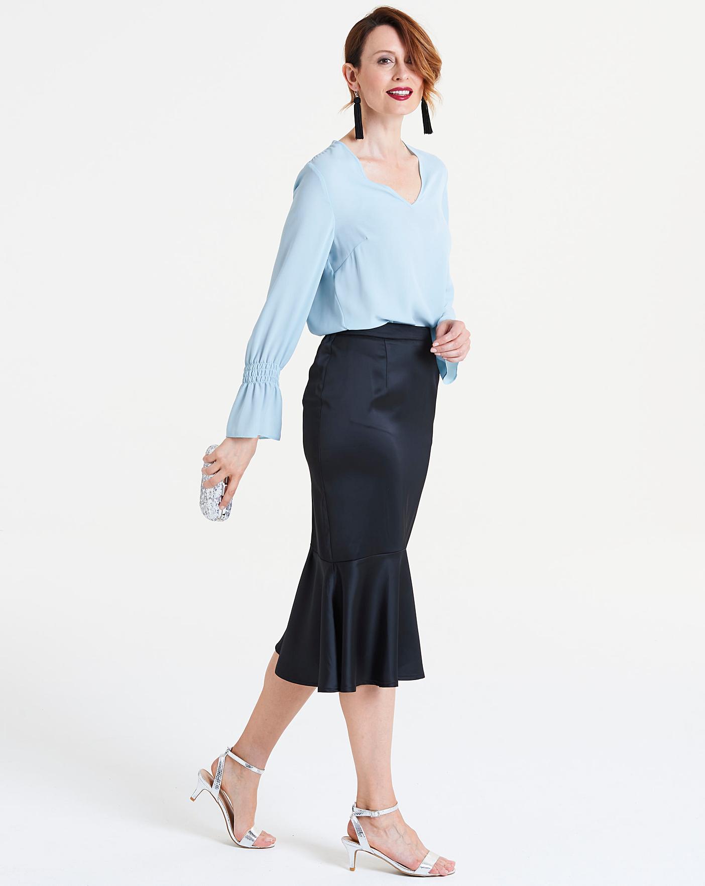 Peplum hem 2024 skirt uk