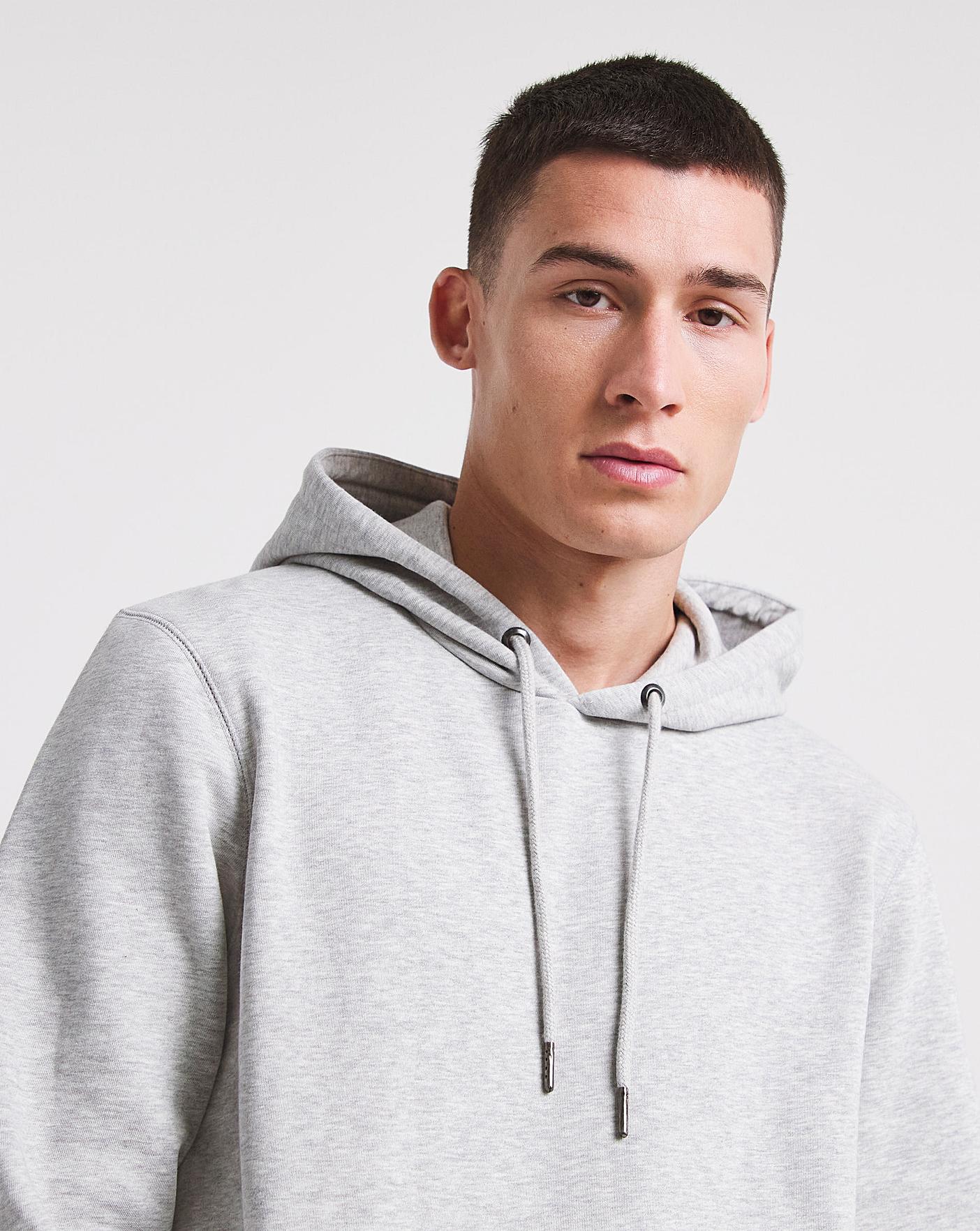 Jacamo Overhead Hooded Top Extra Long | Jacamo