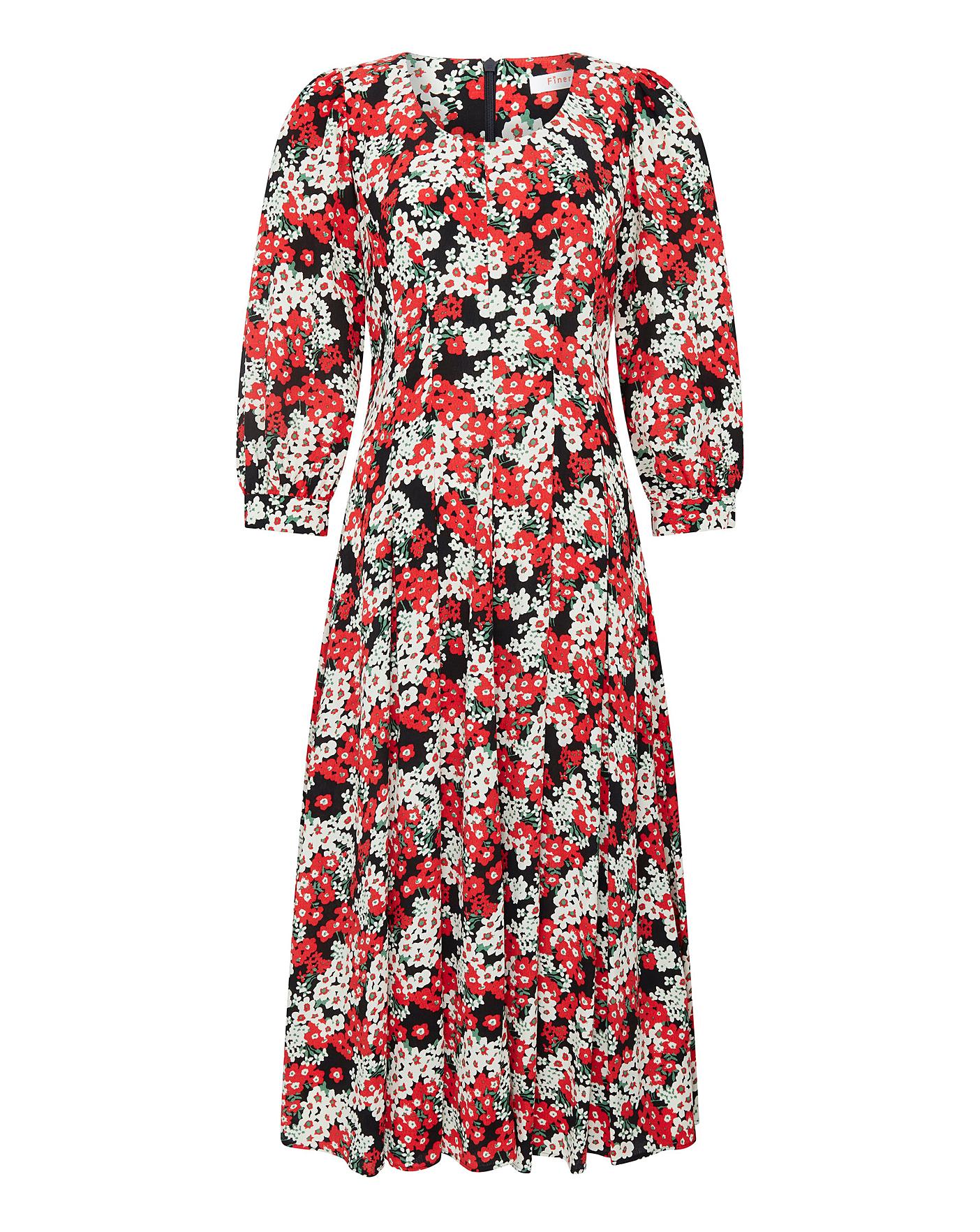 Finery London Millia Floral Dress | J D Williams