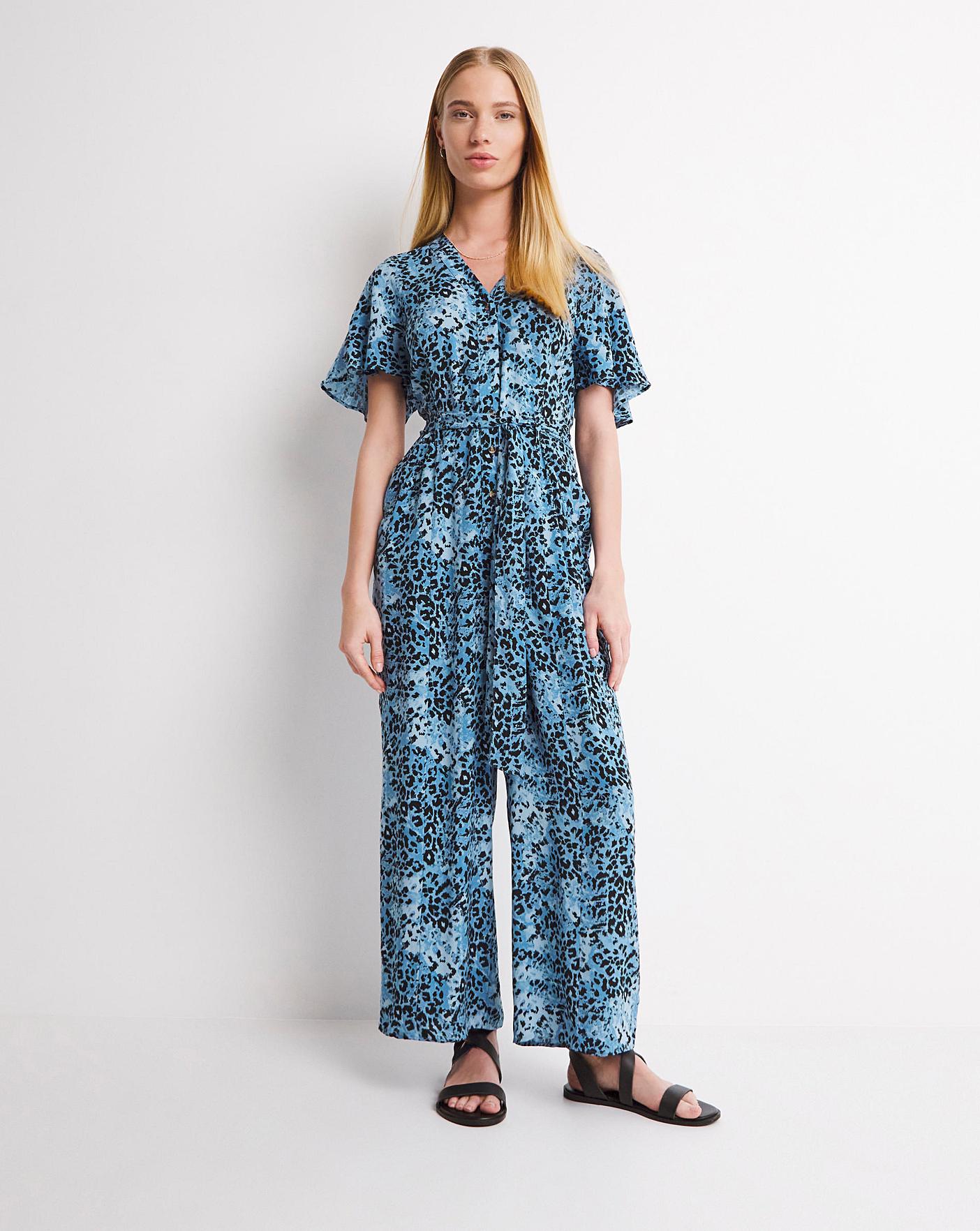 Whistles Hyena Spot Jemma Jumpsuit | J D Williams