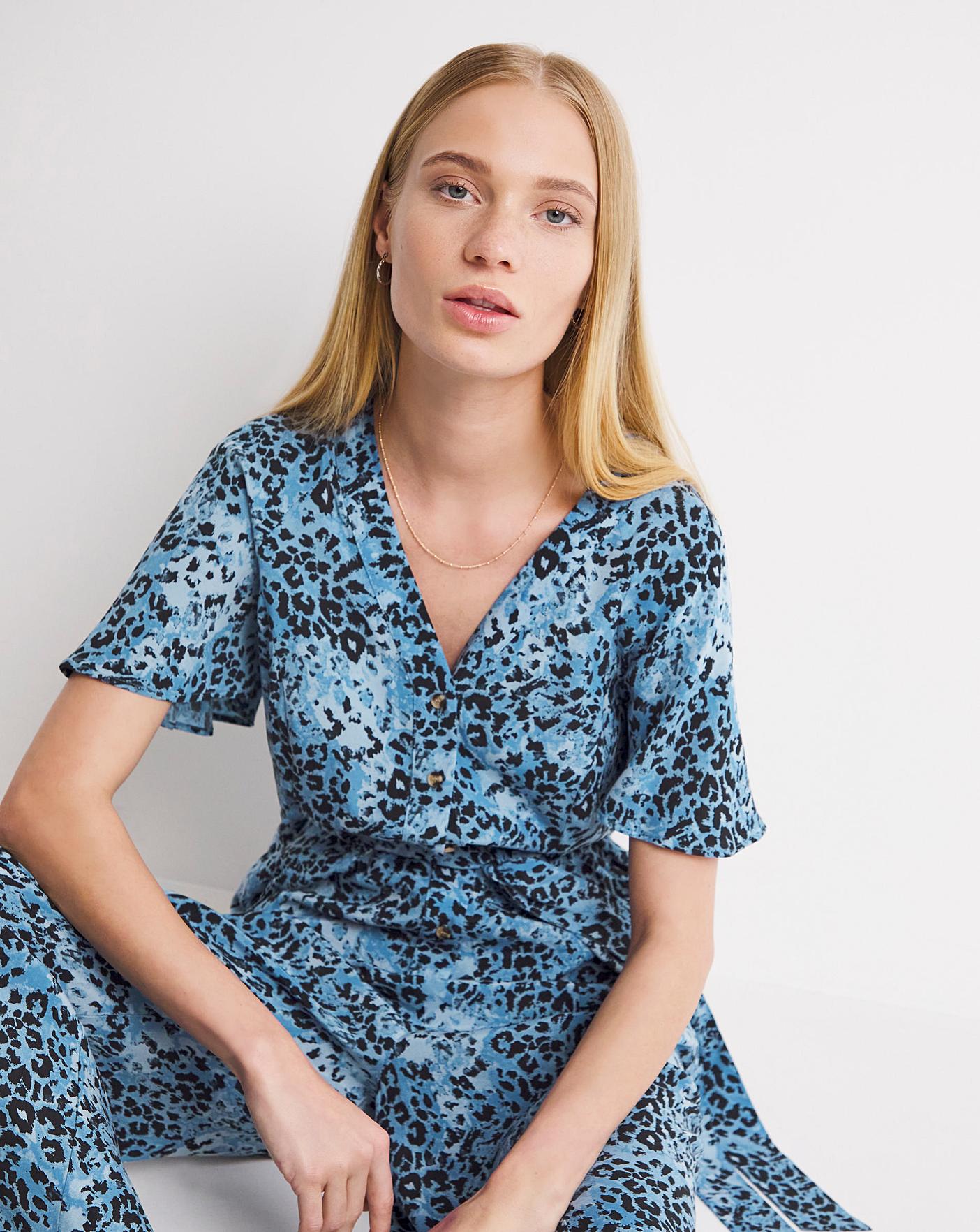 Whistles Hyena Spot Jemma Jumpsuit J D Williams