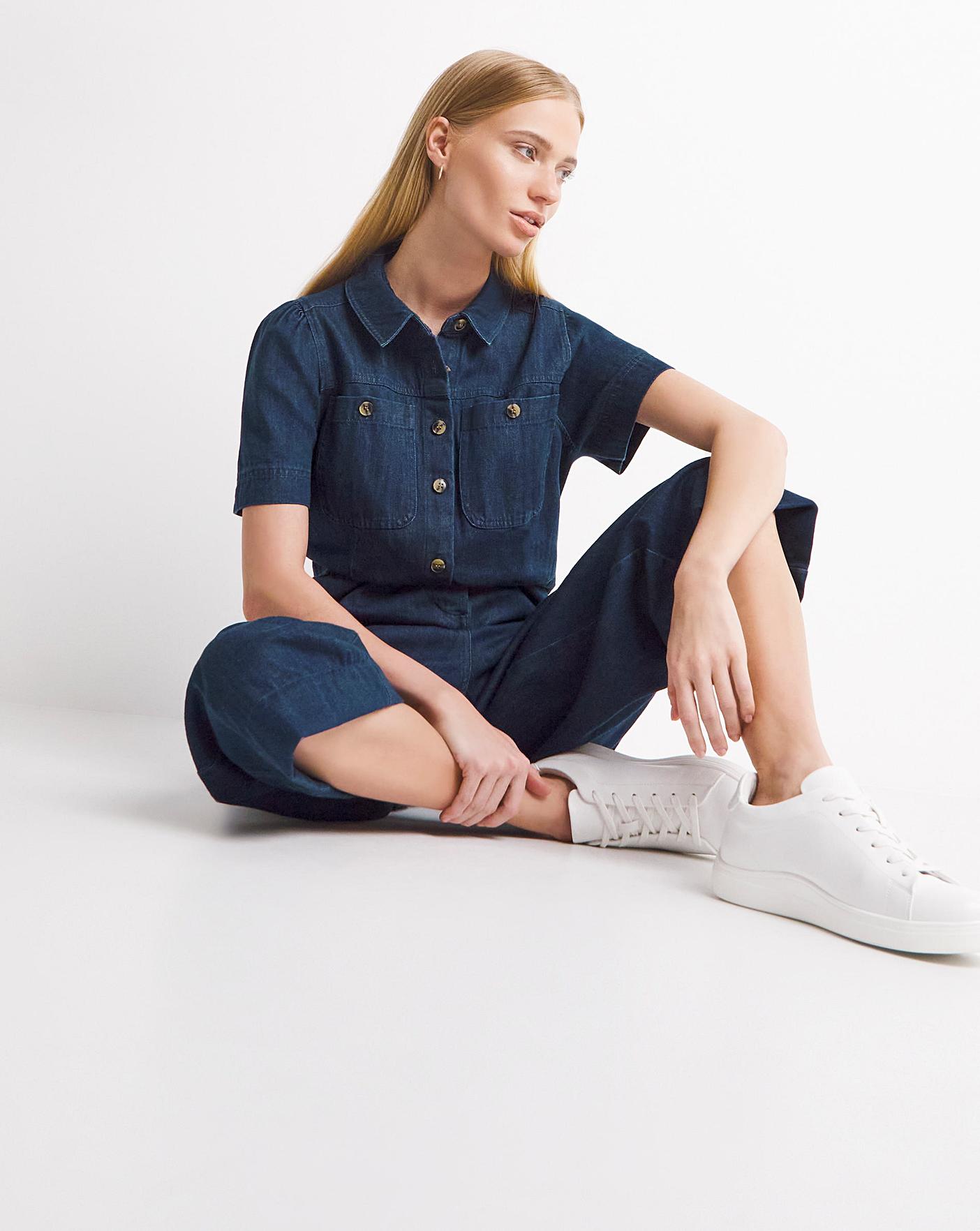 Whistles Emma Pocket Detail Jumpsuit J D Williams