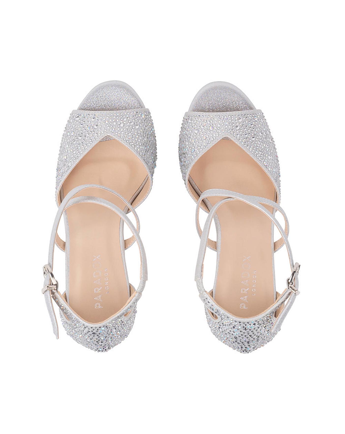Keshia ii clear ankle strap sandal deals
