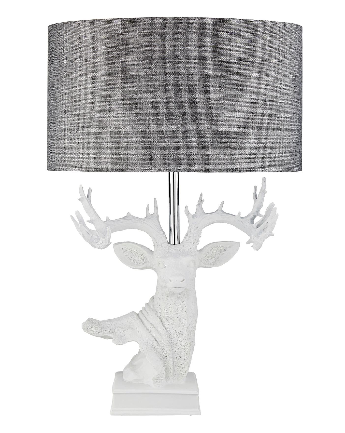 stag bedside lamp