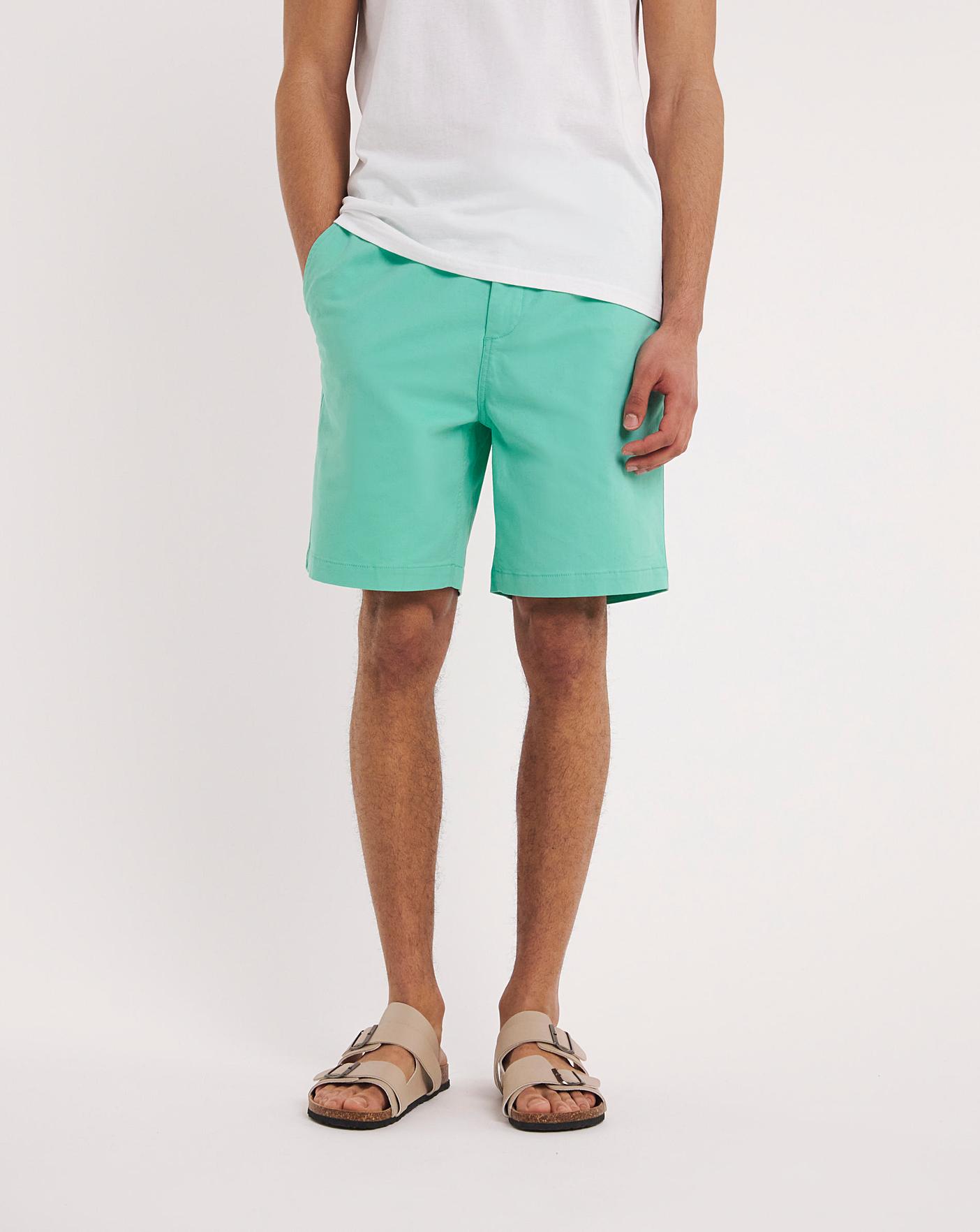 Mint green 2025 chino shorts