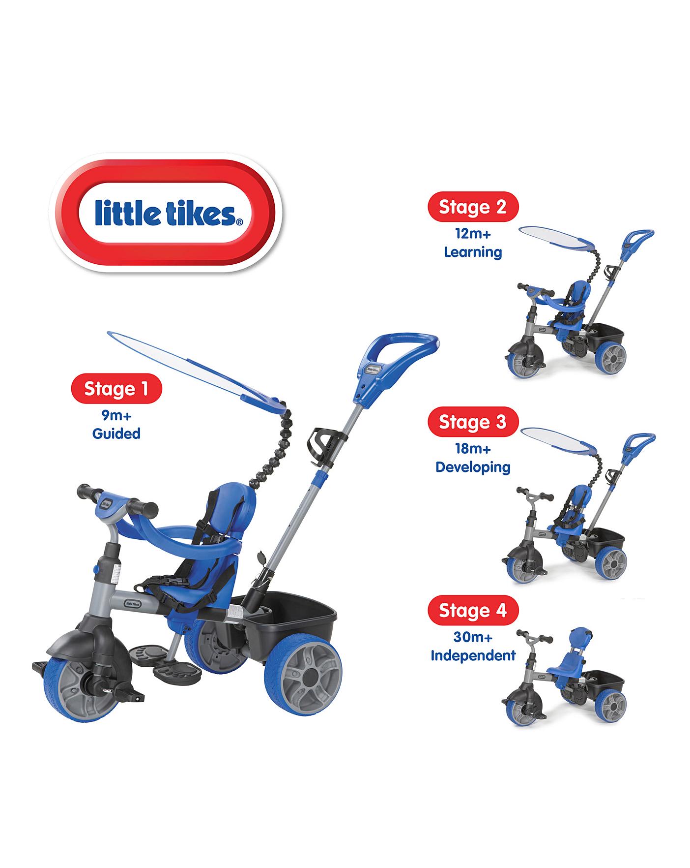 little tikes tricycle with handle