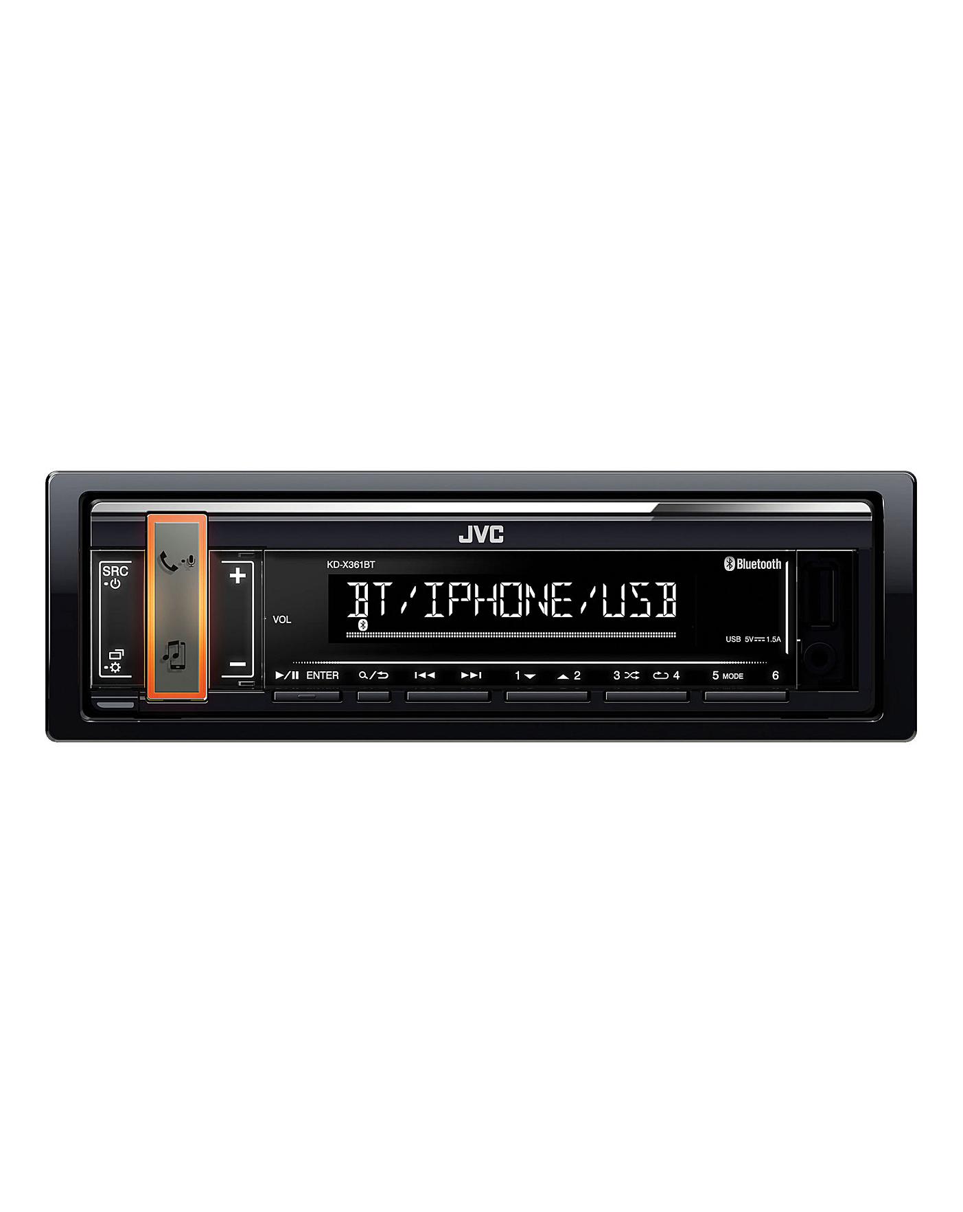 Jvc Kd X361bt Car Stereo Home Essentials