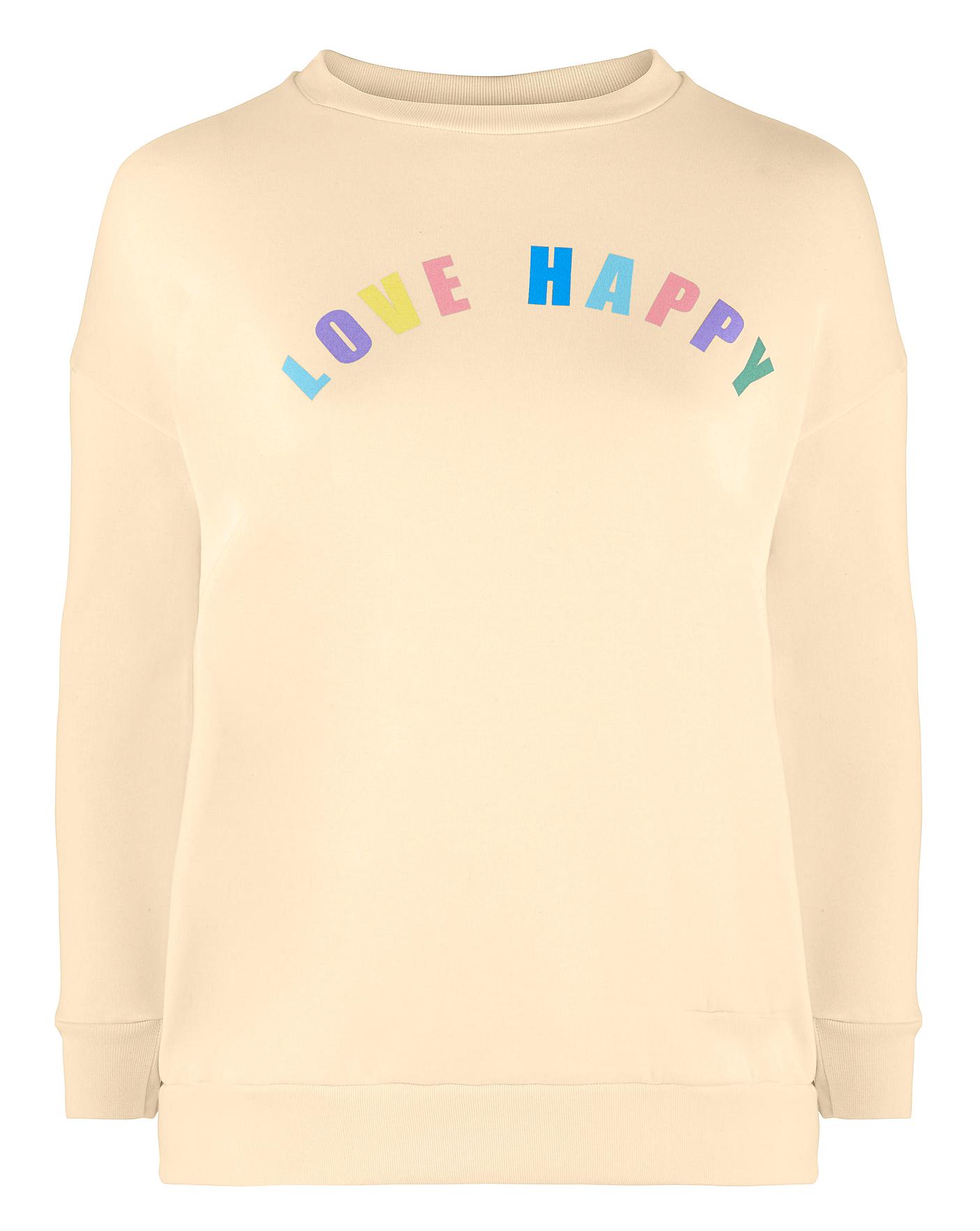 happy sweatshirt