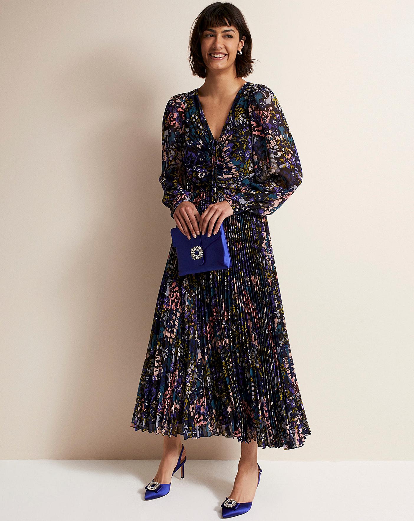 Phase Eight Kindra Floral Midi Dress | J D Williams