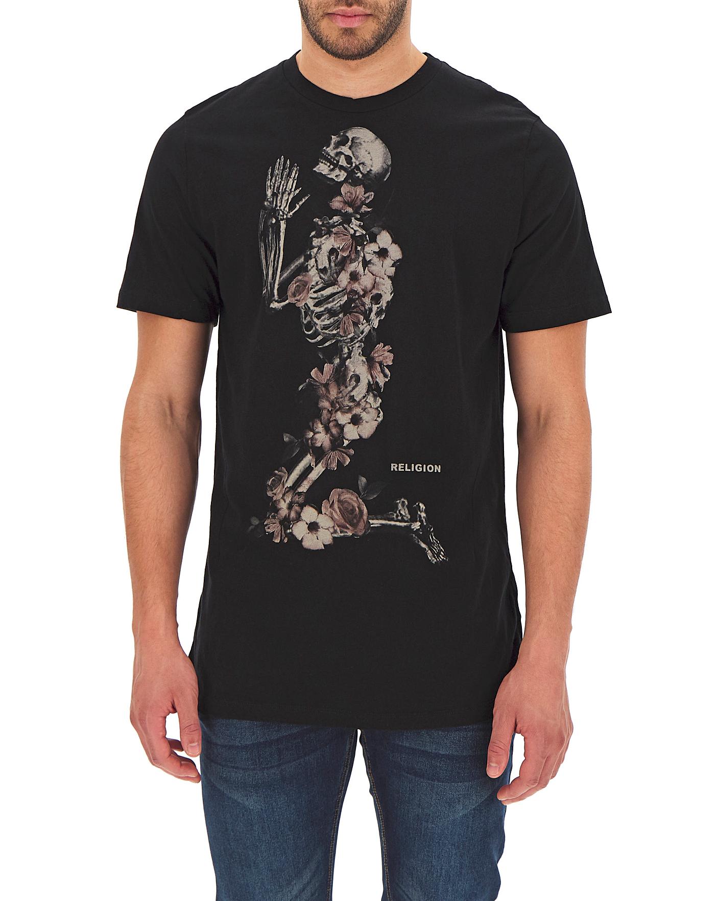 praying skeleton t shirt