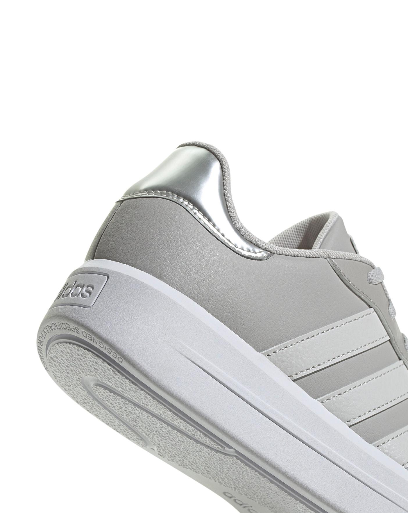 adidas, Court Platform Trainers, Low Trainers