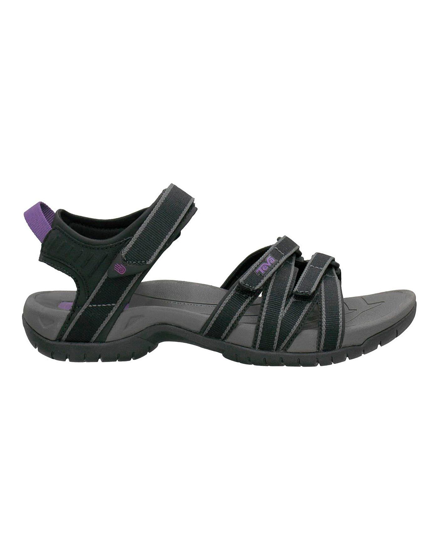 teva women's tirra sandal black