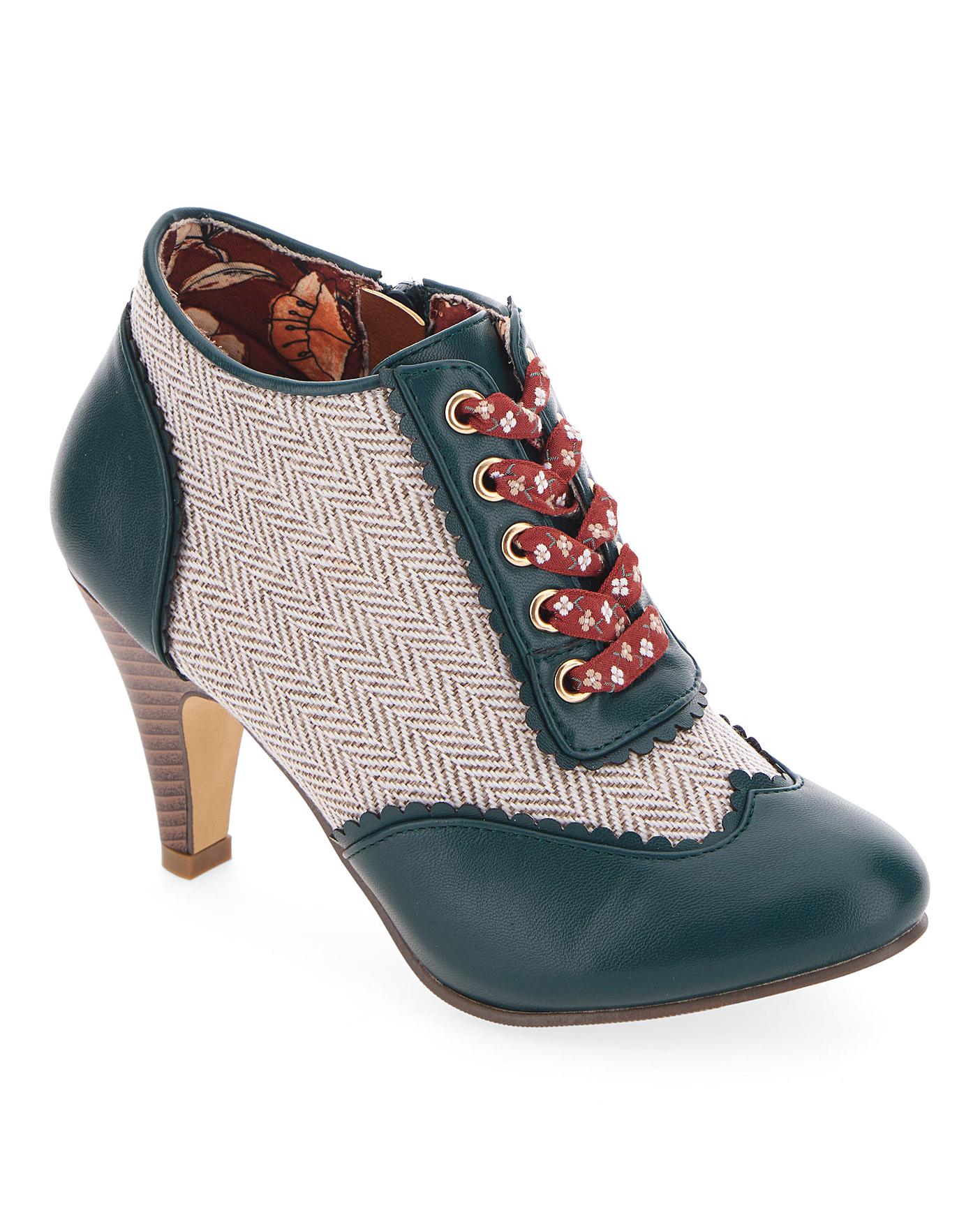 joe browns twice as nice lace up boots