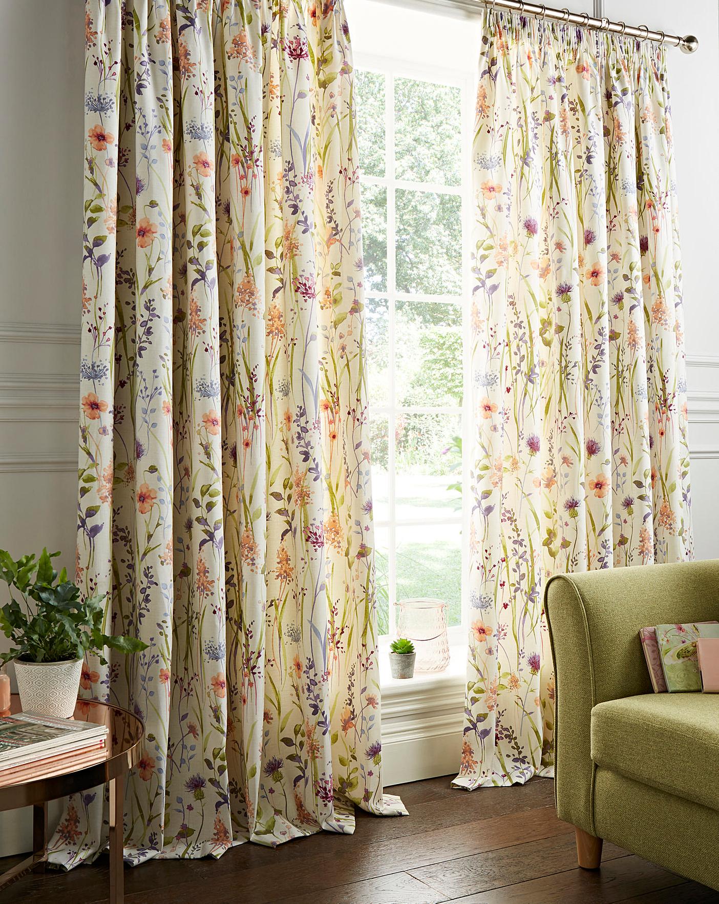 Hampshire Lined Pencil Pleat Curtains Ambrose Wilson