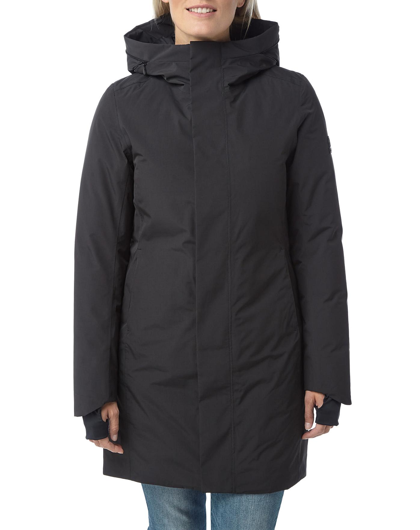radiant womens waterproof down fill parka