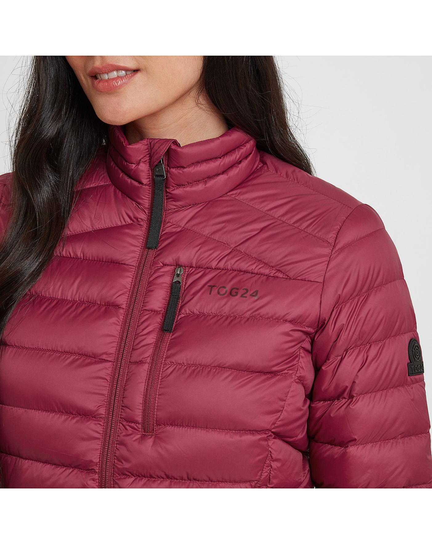 Tog24 Drax Womens Funnel Down Jacket Simply Be