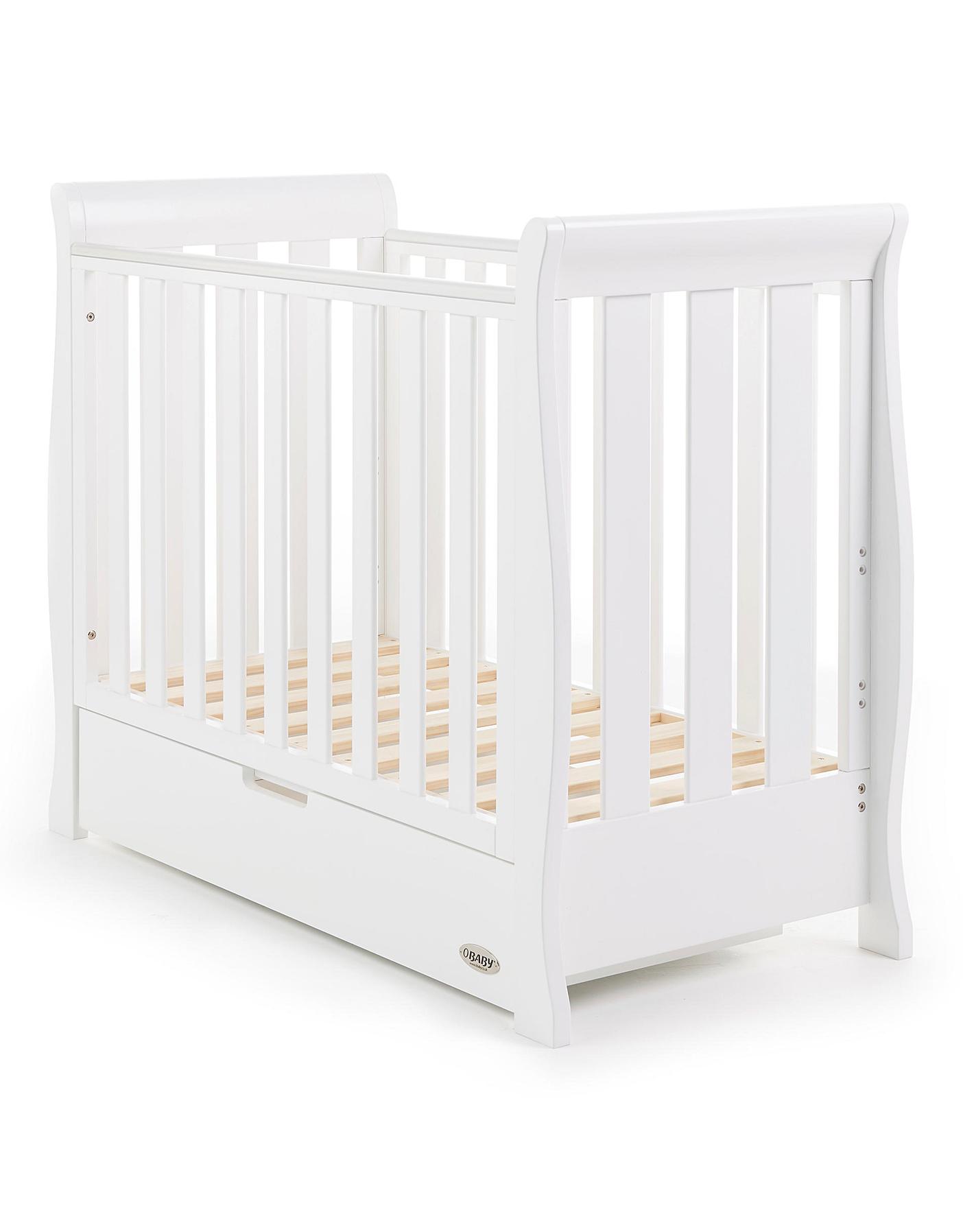 obaby stamford space saver cot