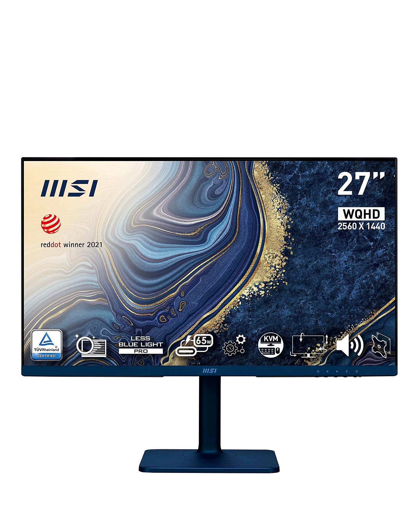 27in monitor with speakers