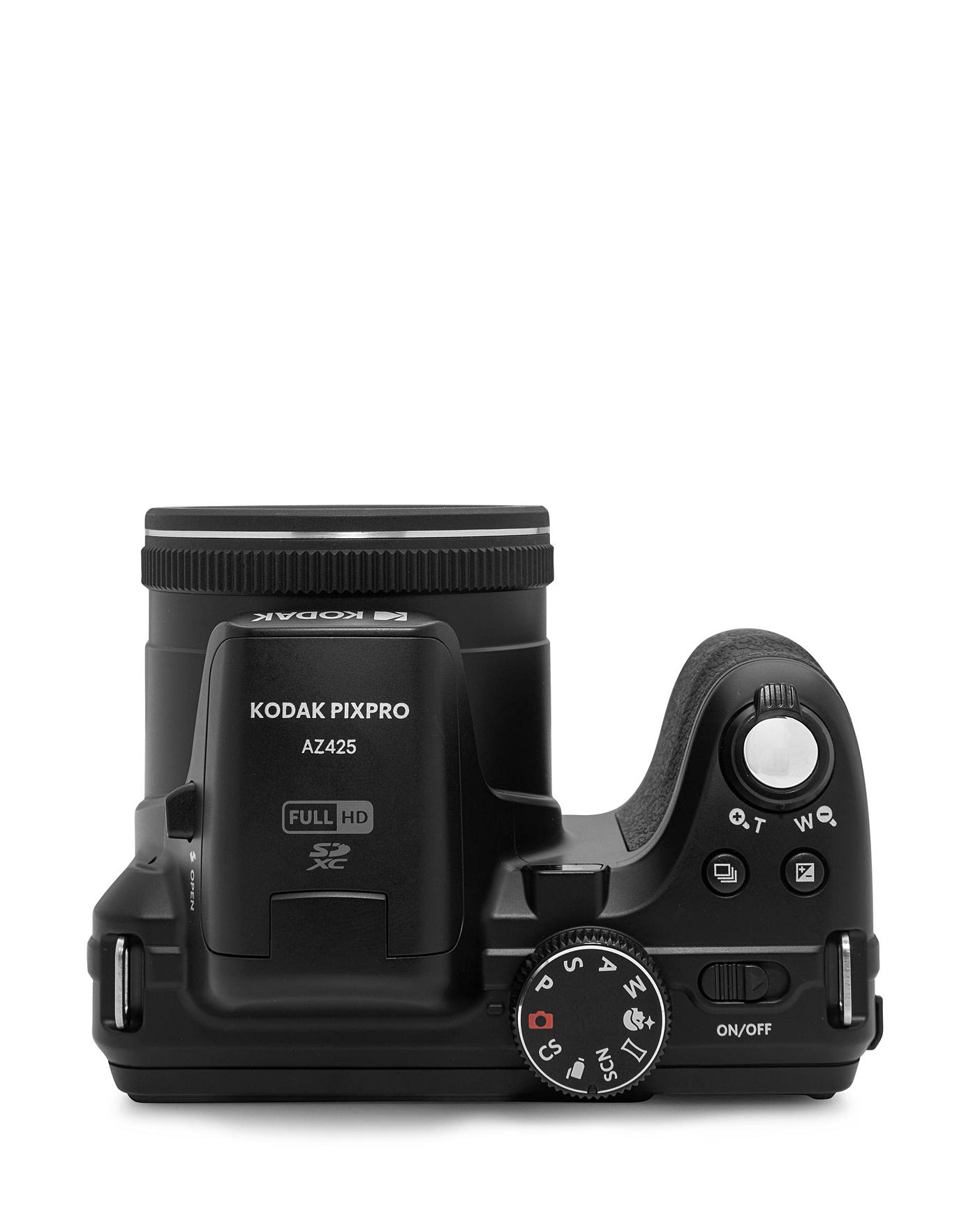 Kodak PIXPRO AZ425 20.7 Megapixel Bridge Camera, Black