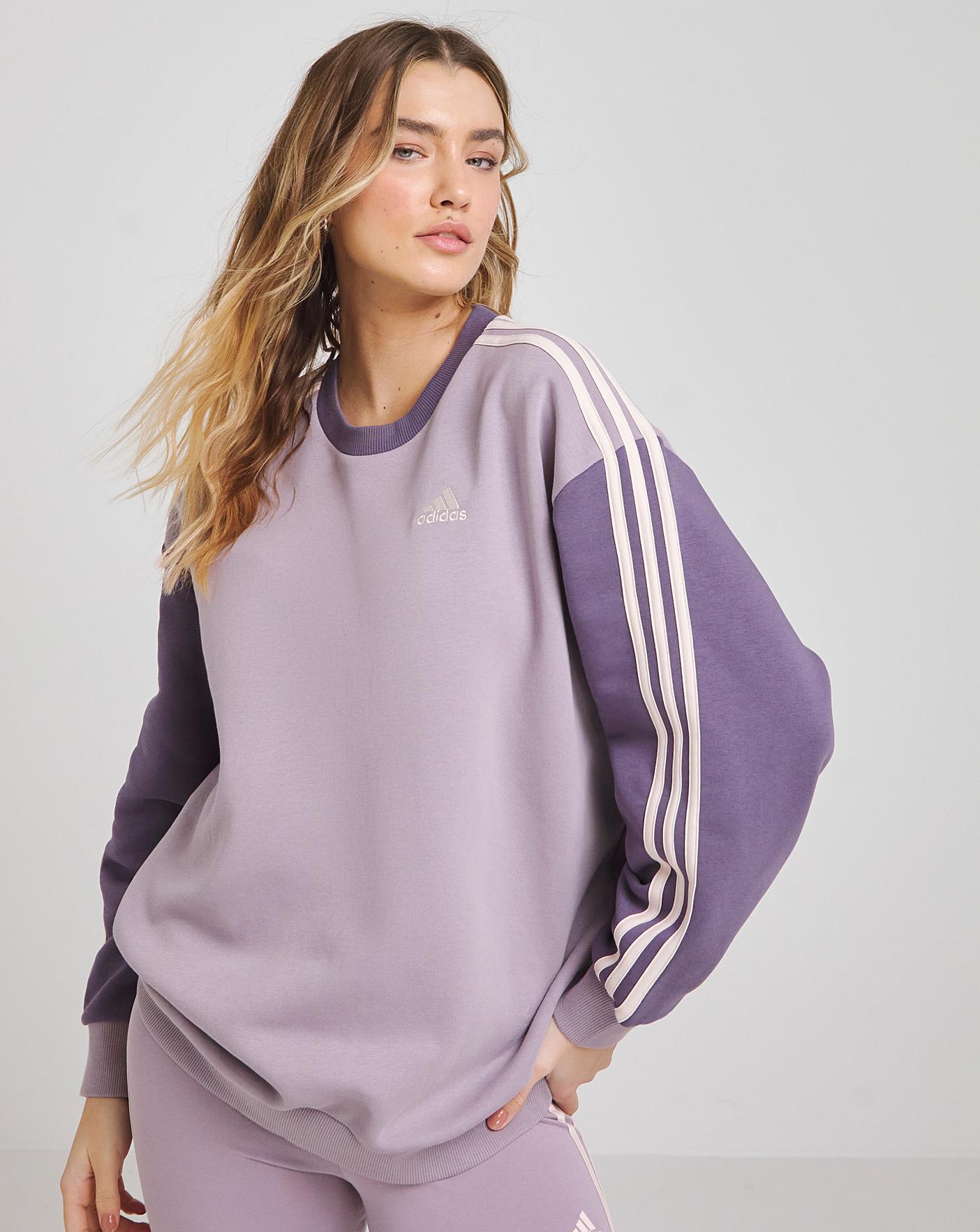 adidas 3 Stripes Sweatshirt Simply Be