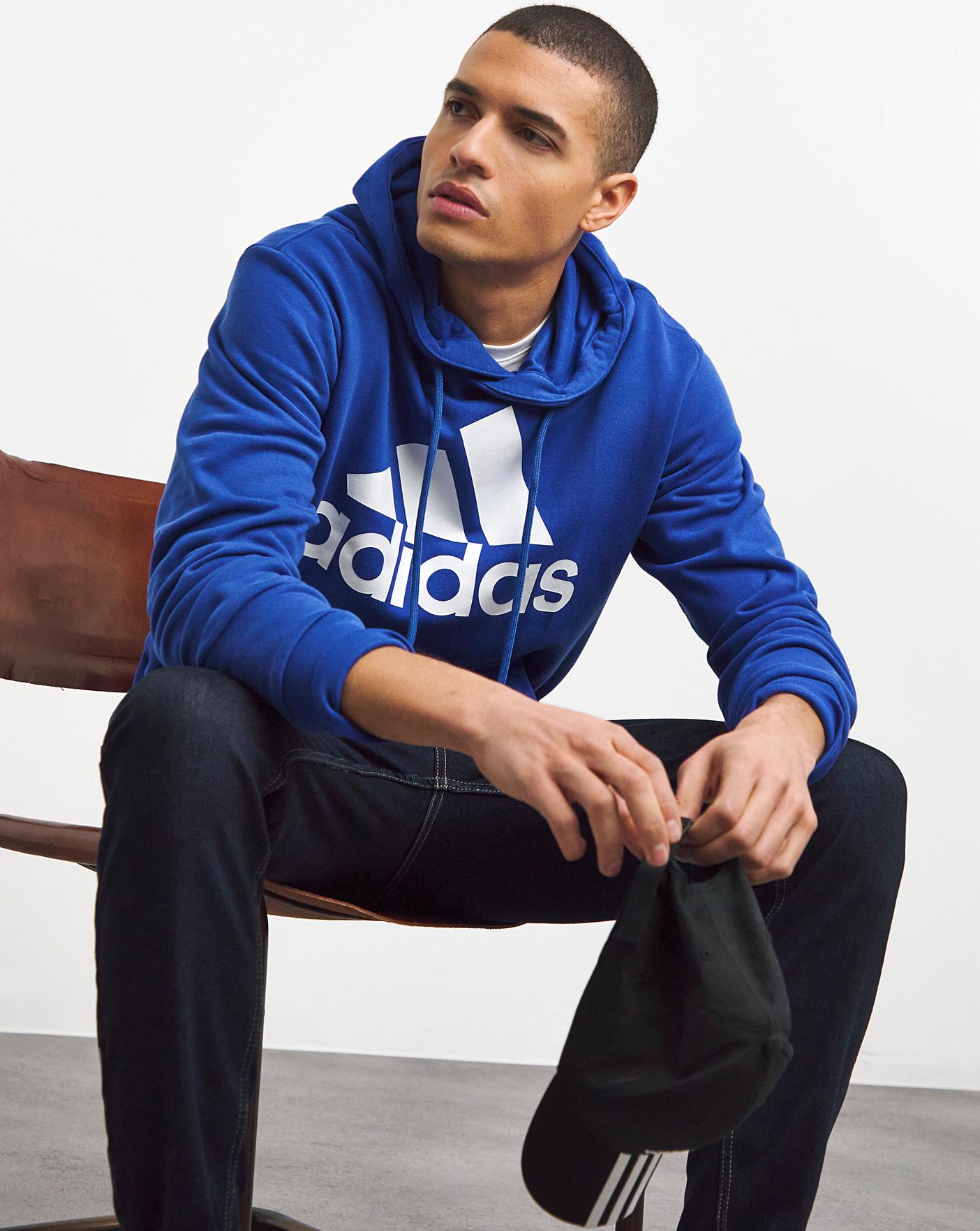 Adidas french terry hoodie online