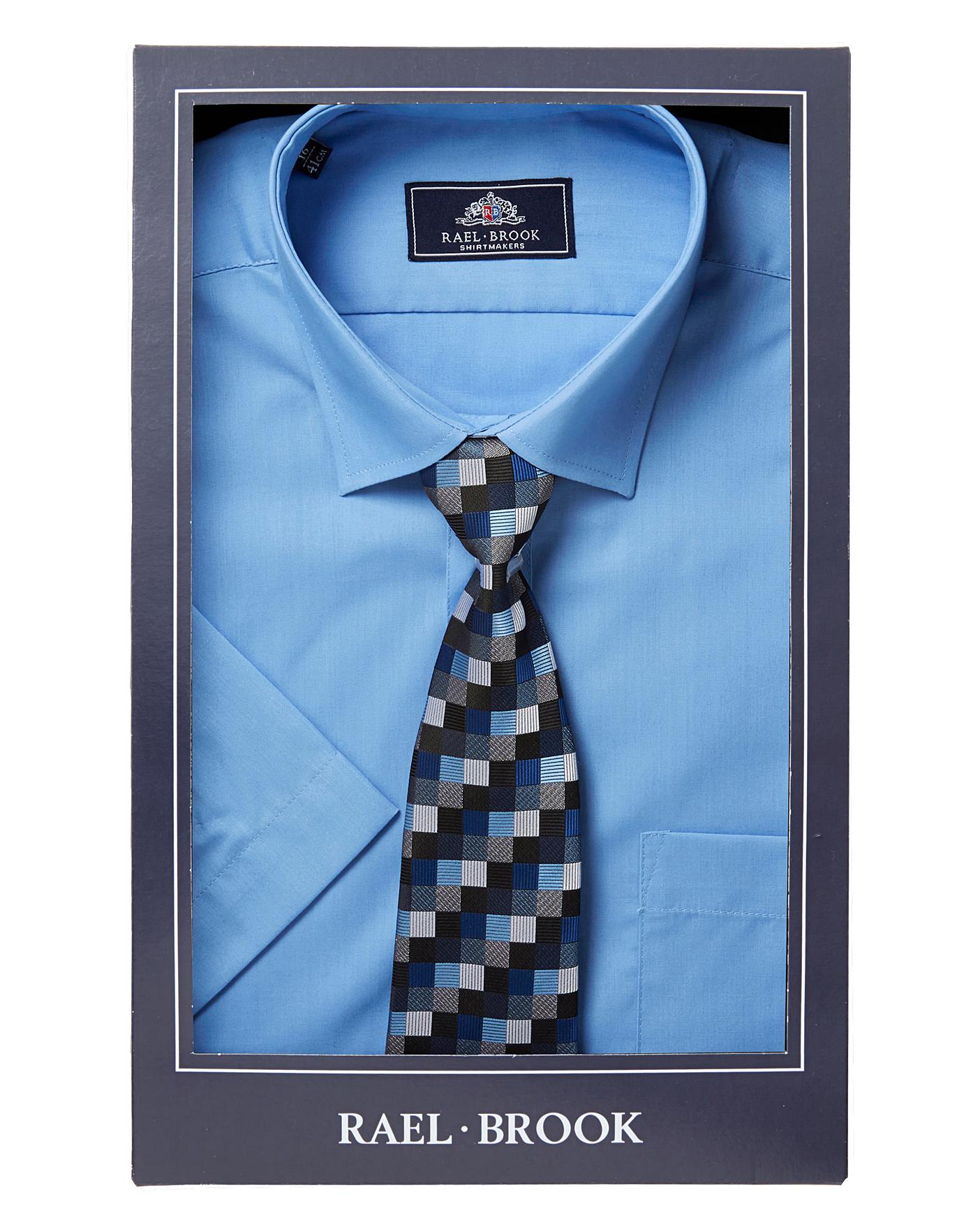rael brook shirt and tie sets