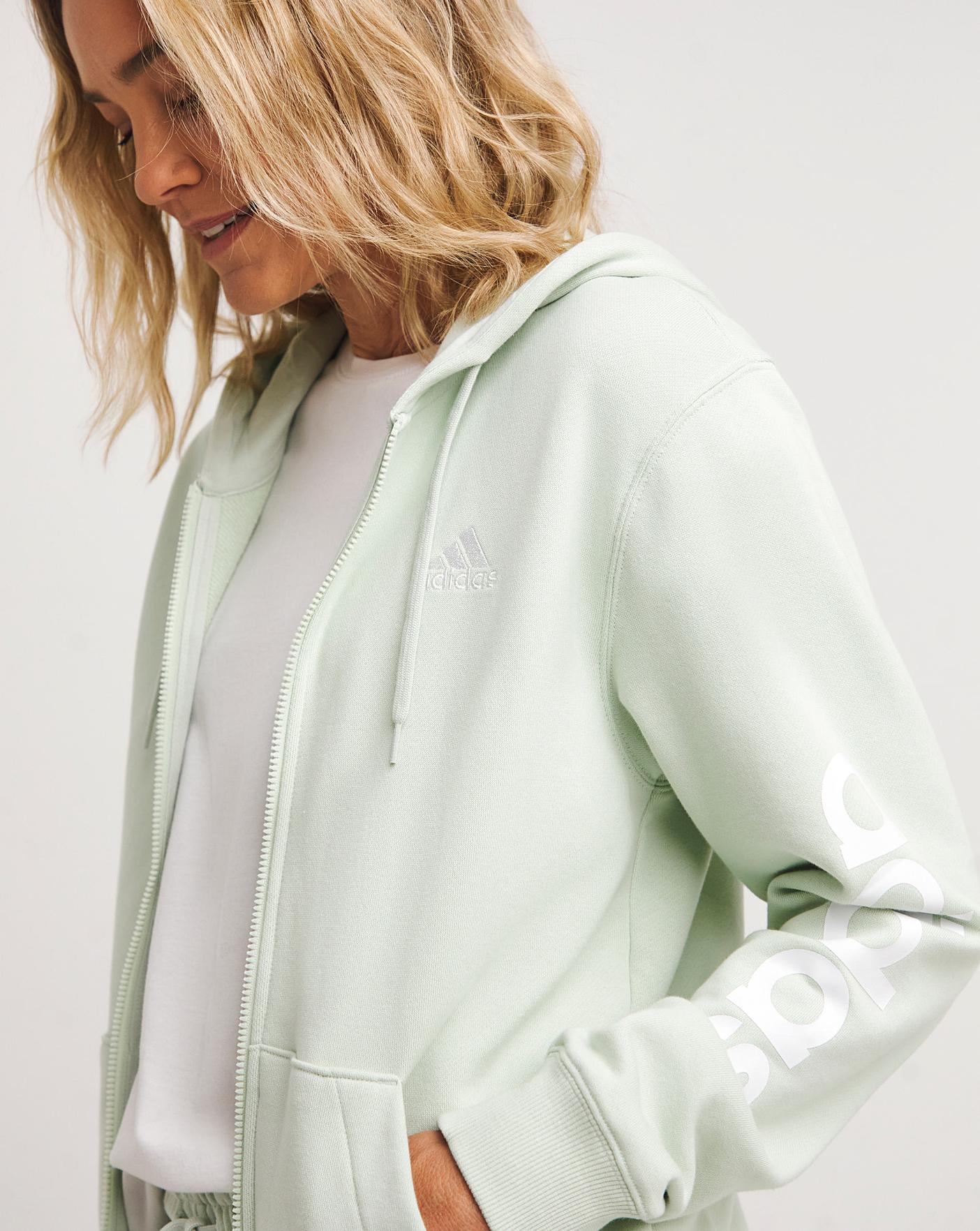 Mint green adidas hoodie online