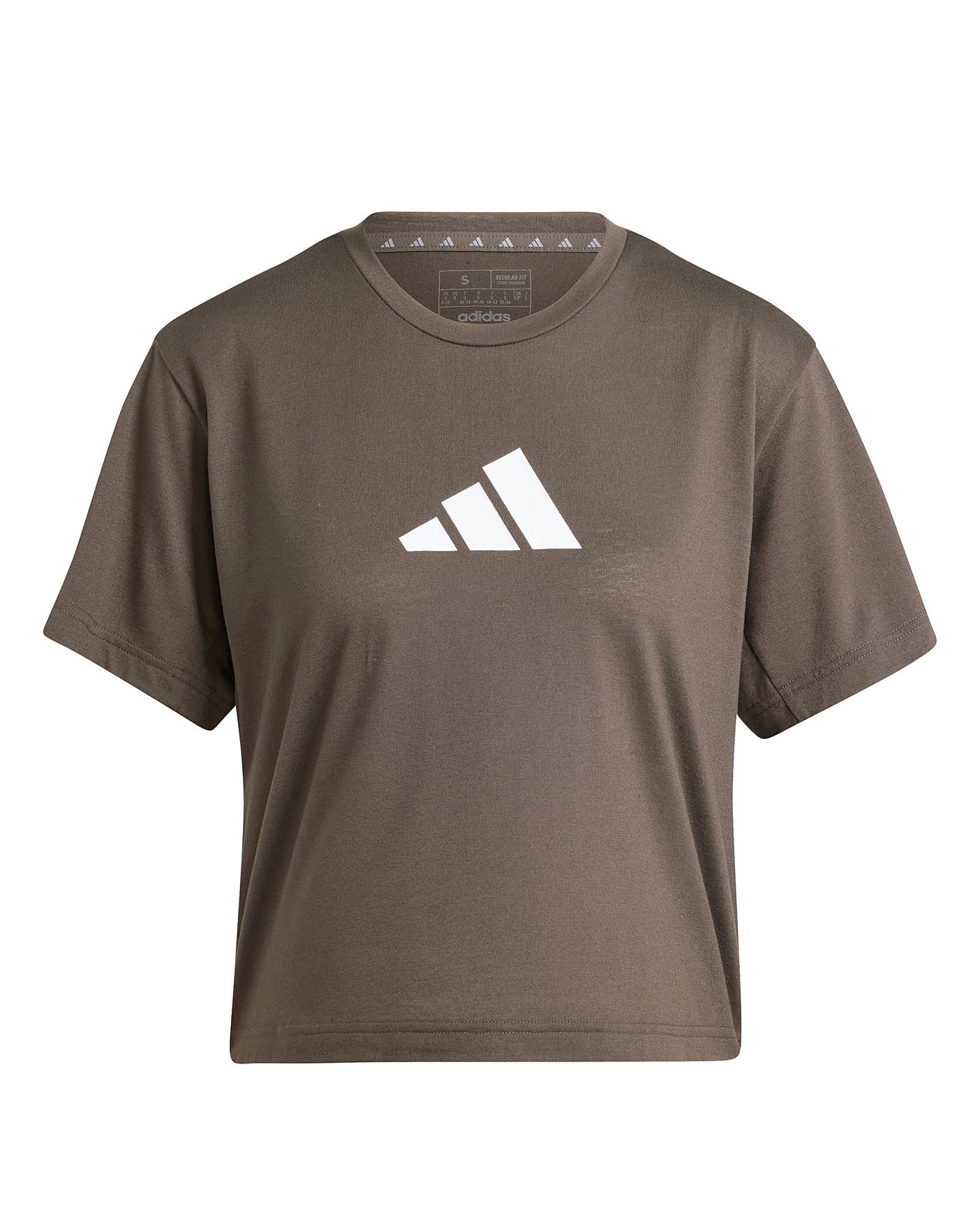 Adidas box logo t shirt best sale