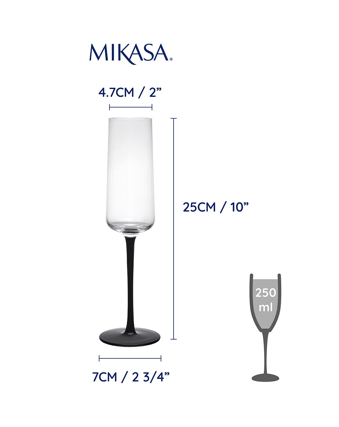 Mikasa Palermo Champagne Flutes Marisota