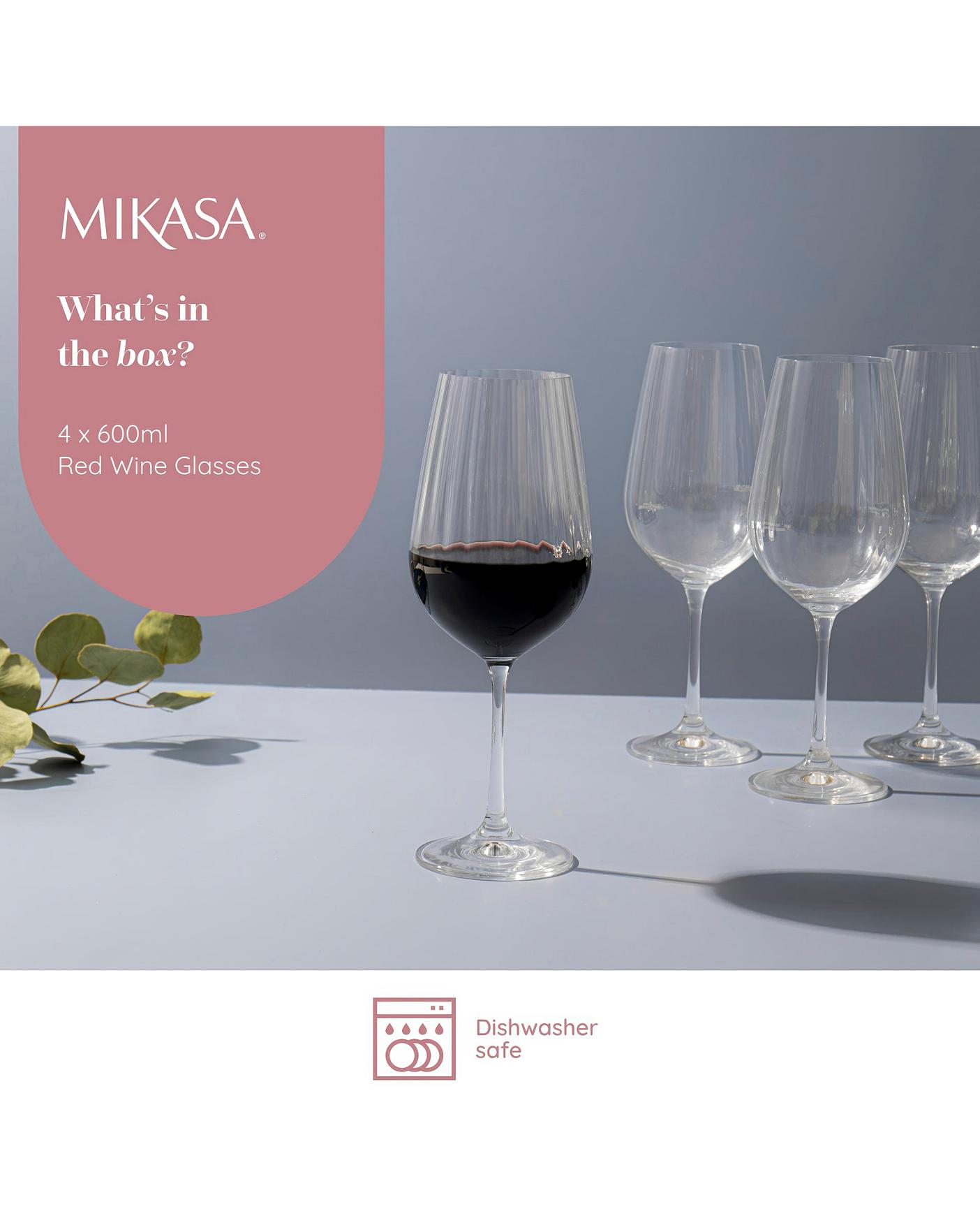 Mikasa Treviso Red Wine Glass Set