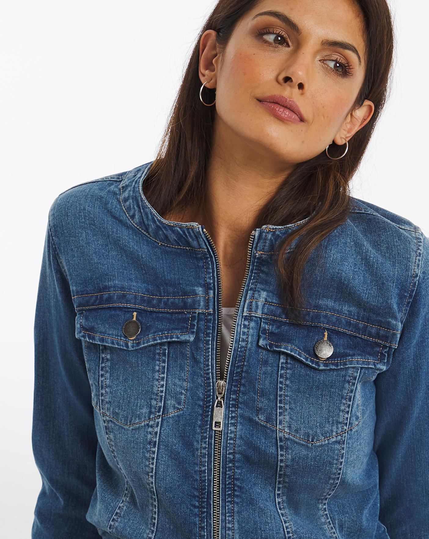 jd williams denim jacket