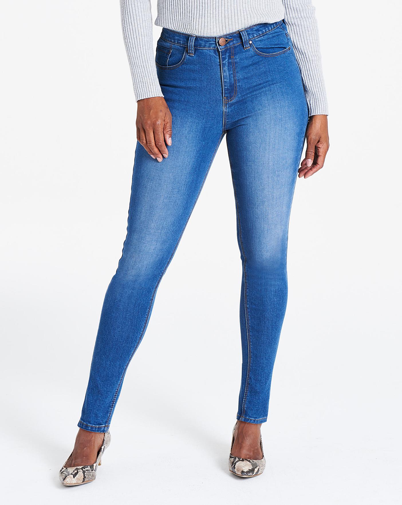 Skinny jeans deals short length