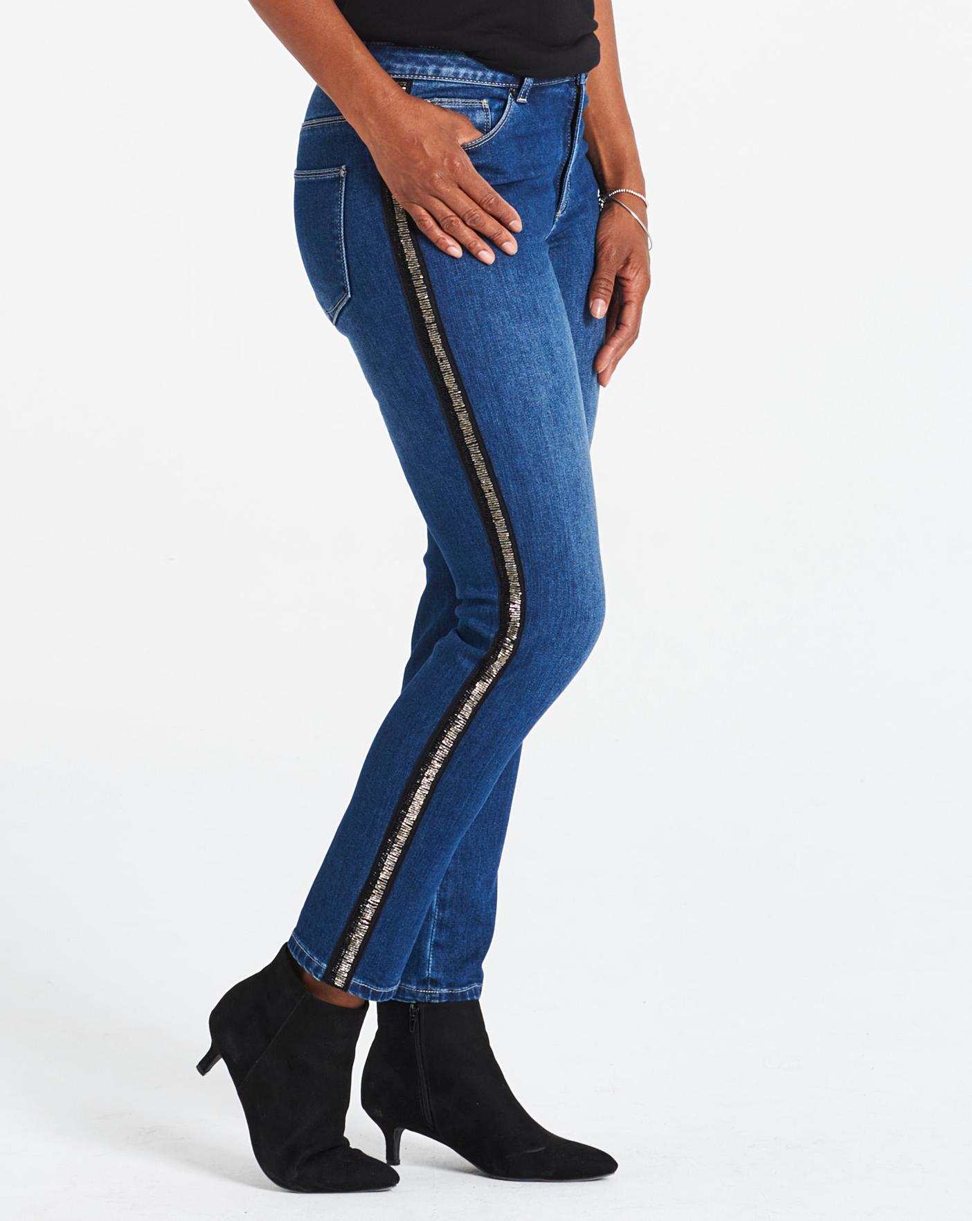 Authentic Fit Slim-Leg Jeans