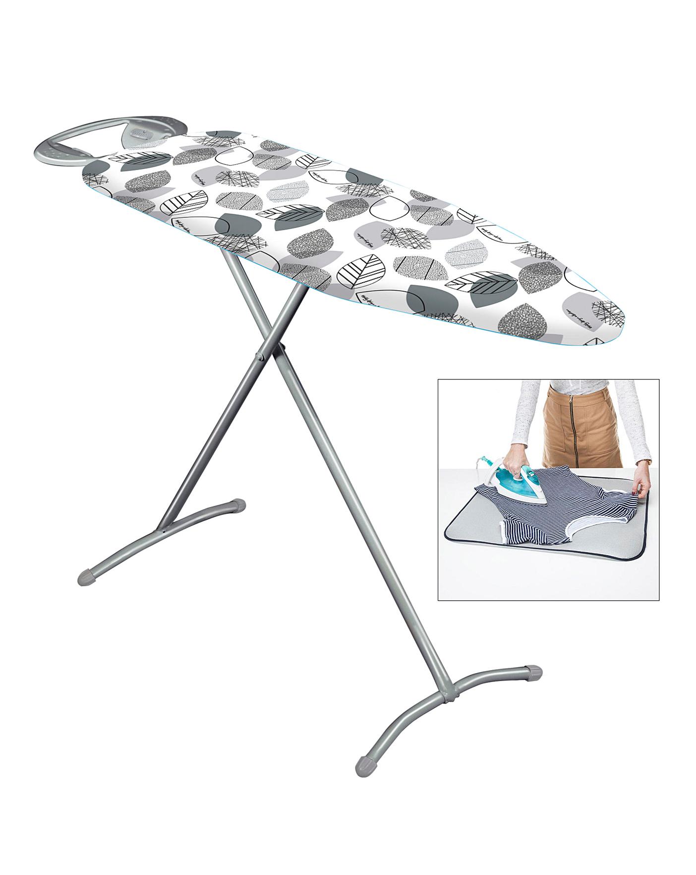 Minky Floral Classic T Leg Ironing Board Simply Be