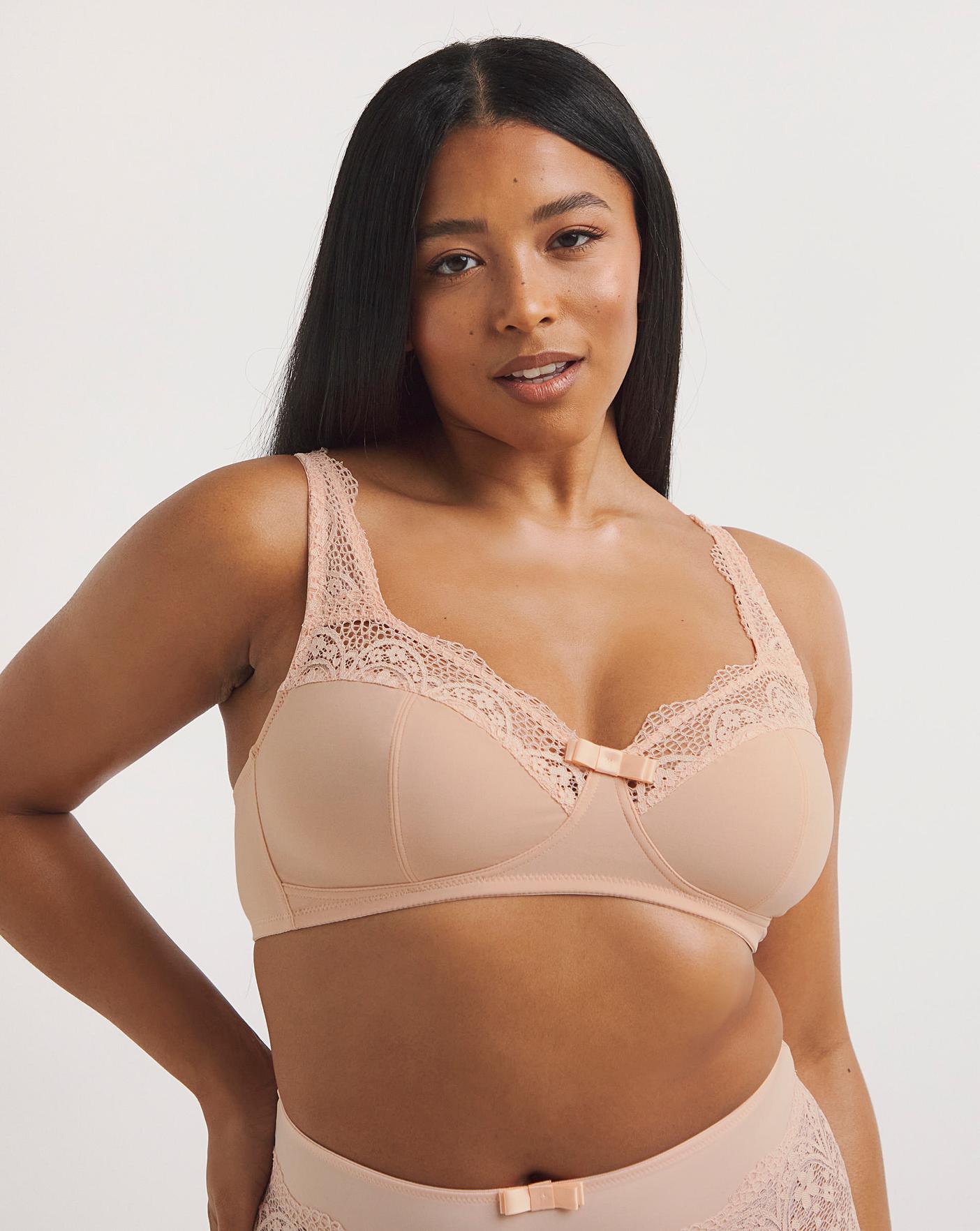 AVENUE BODY | Women's Plus Size Lace Underwire Bra - beige - 44C