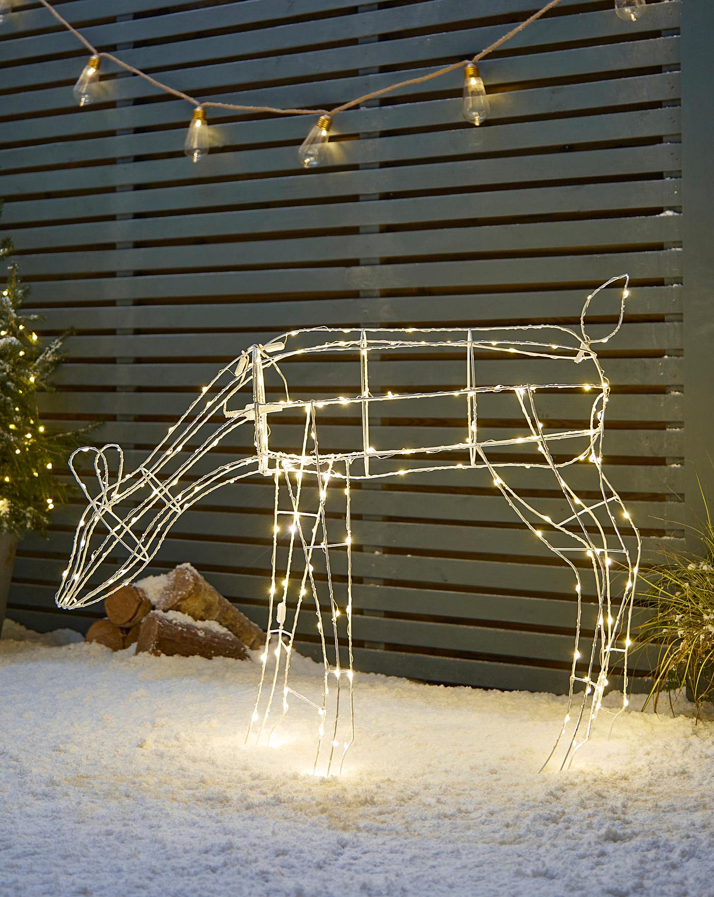 twinkling outdoor christmas lights