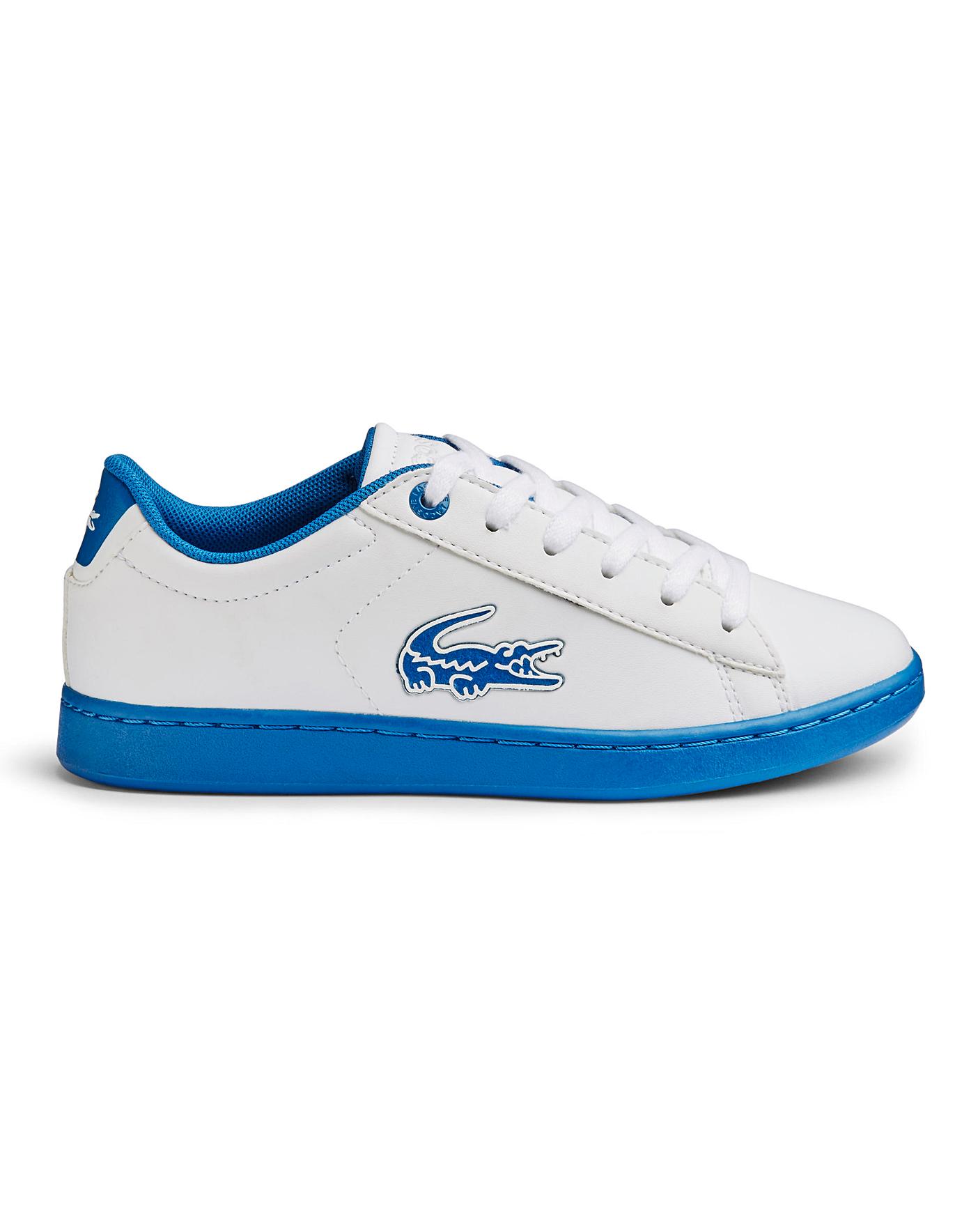 lacoste kids trainers