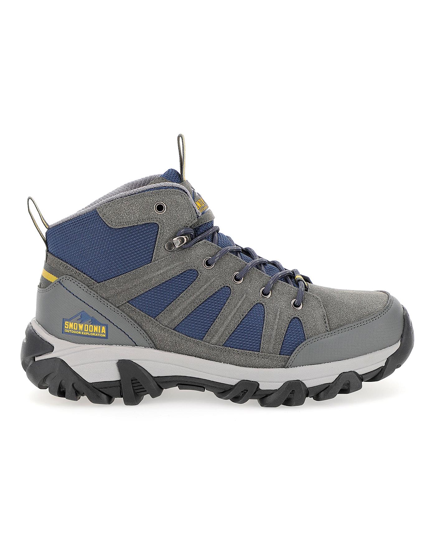 Snowdonia Walking Boots Extra Wide Fit 