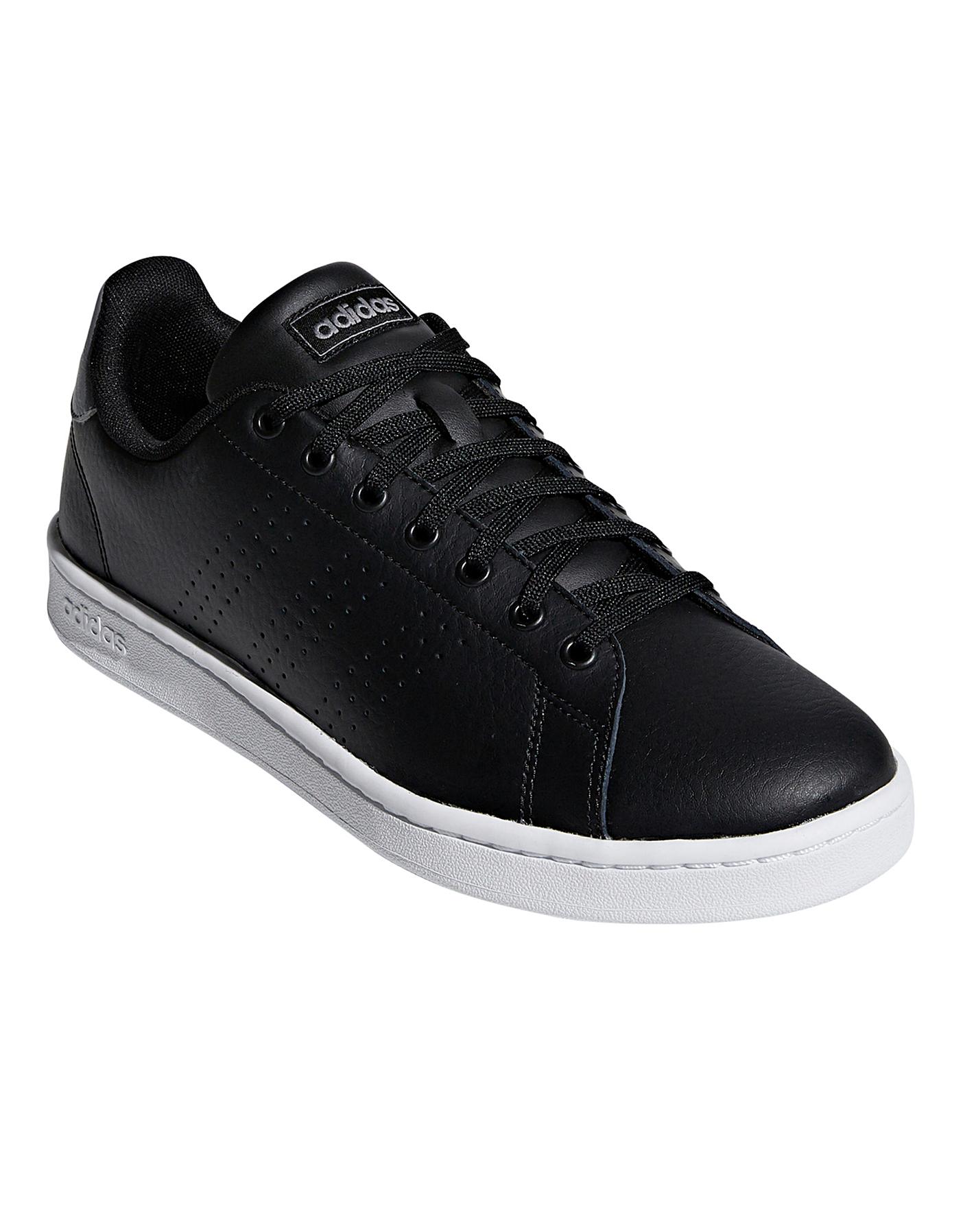 adidas men's cloudfoam advantage clean trainers dark brown/dark brown/timber