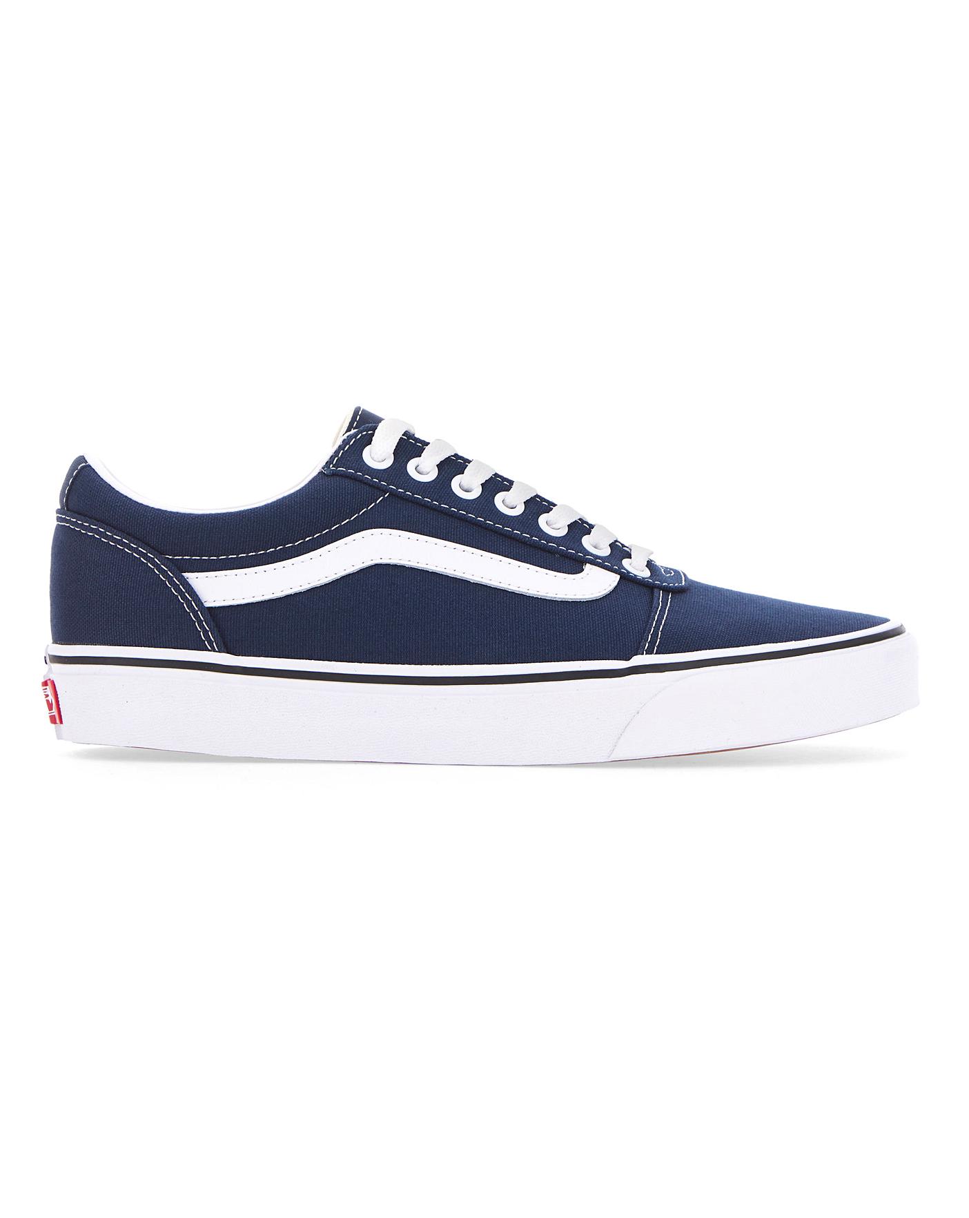 vans ward side stripe trainers