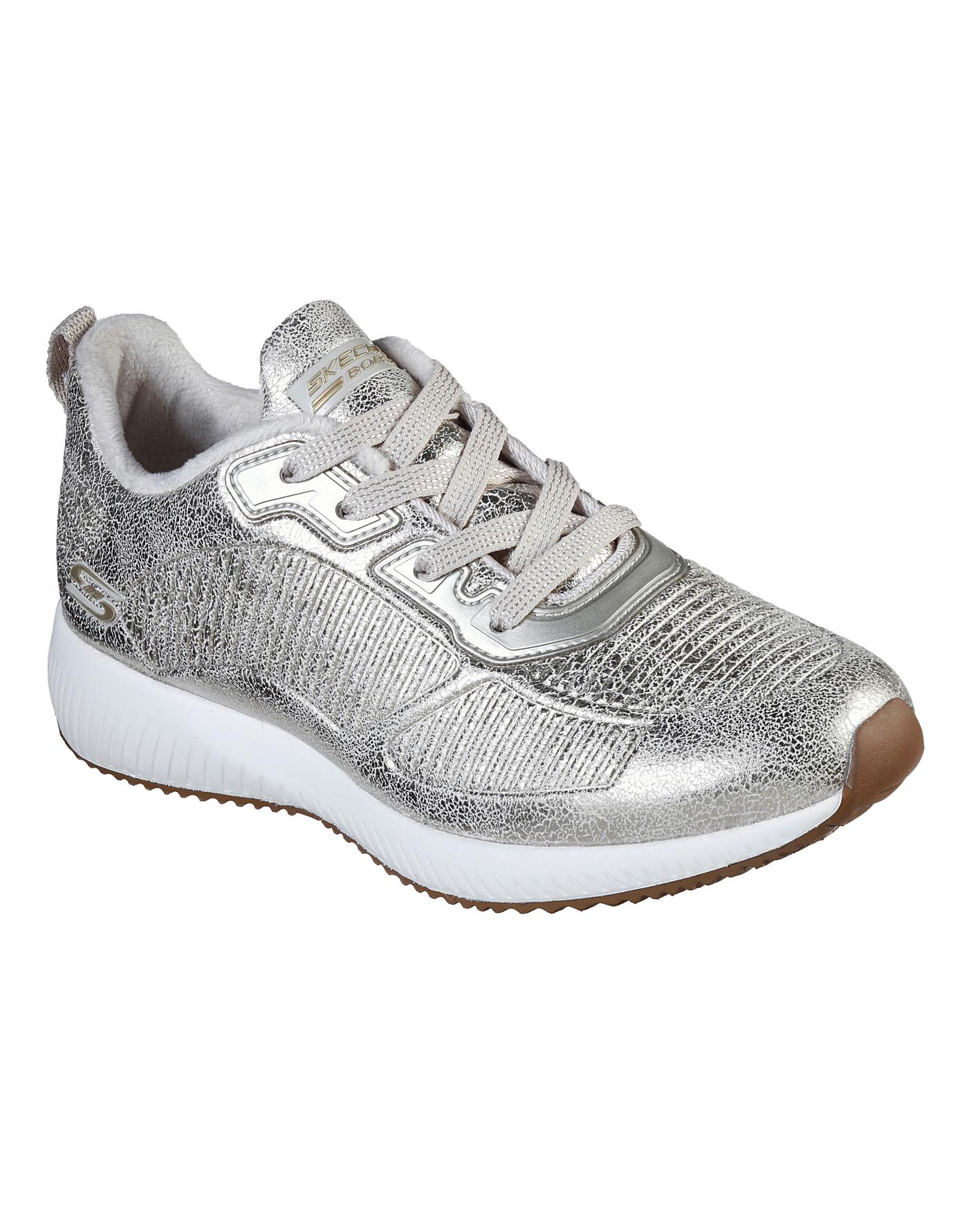 Skechers Bobs Squad Sparkle Trainers 