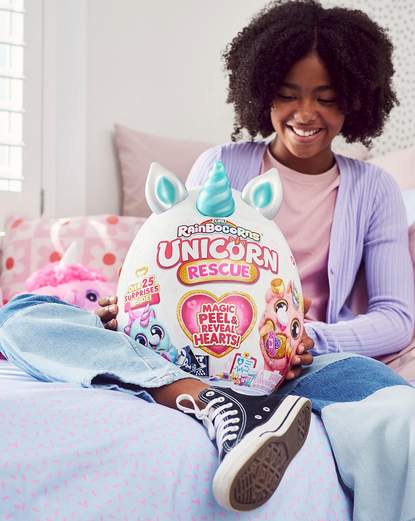 RAINBOCORNS Series 4 – Big Surprise Unicorn Rescue Toy By ZURU (Sugar Themed)