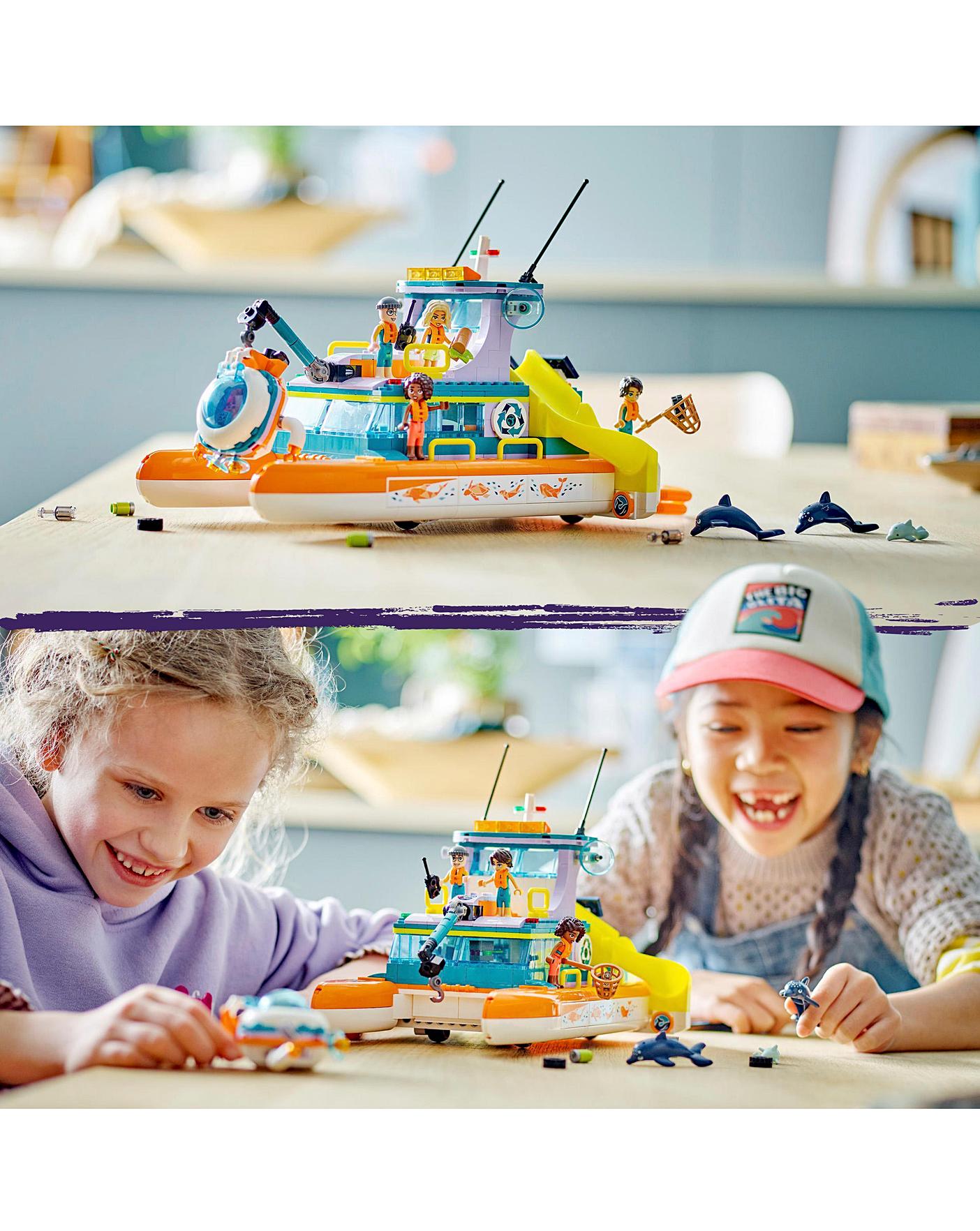 Sea Rescue Boat 41734 | Friends | Buy online at the Official LEGO® Shop US